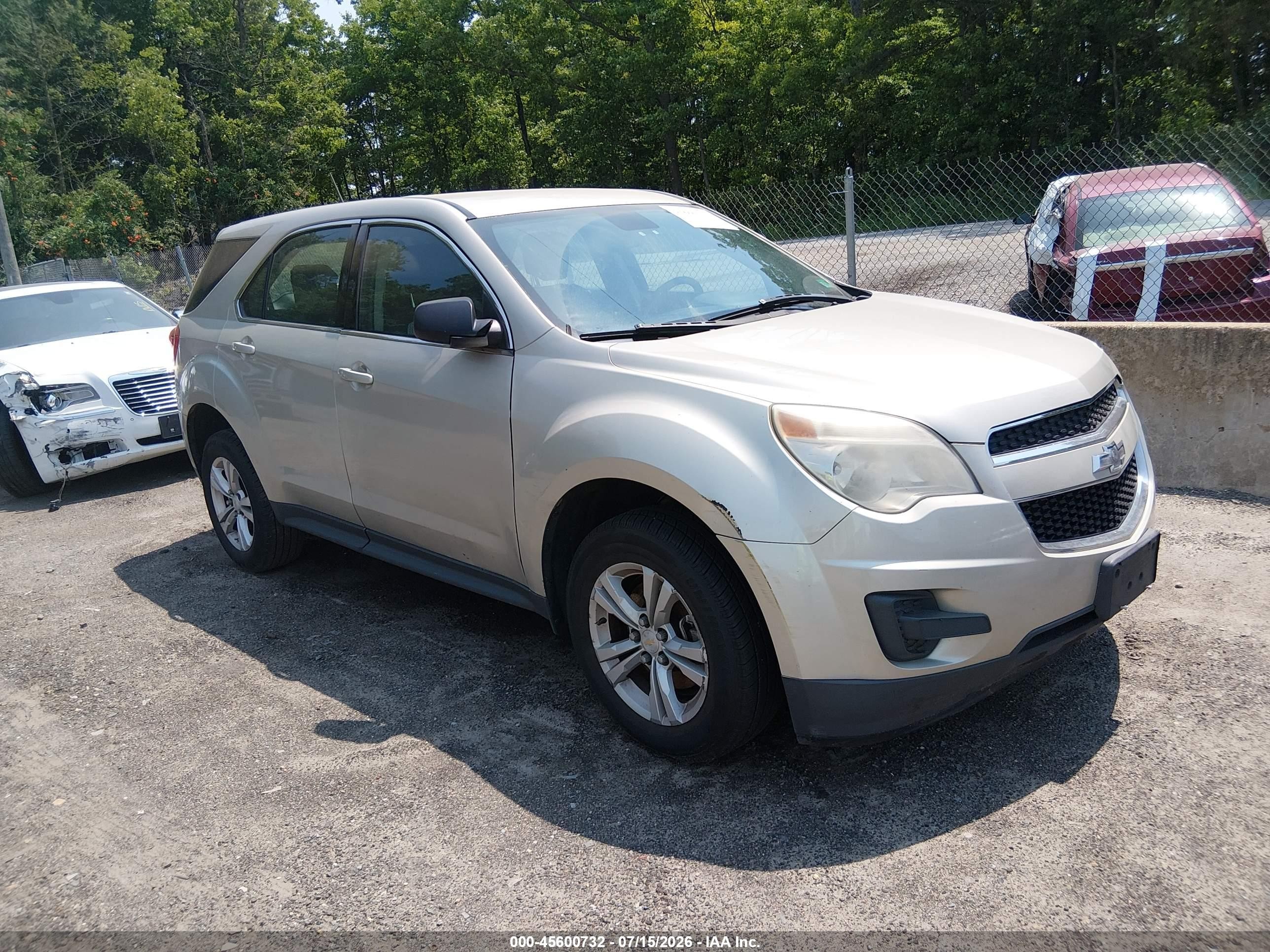 2013 Chevrolet Equinox Ls Gold vin: 2GNALBEK8D6328773