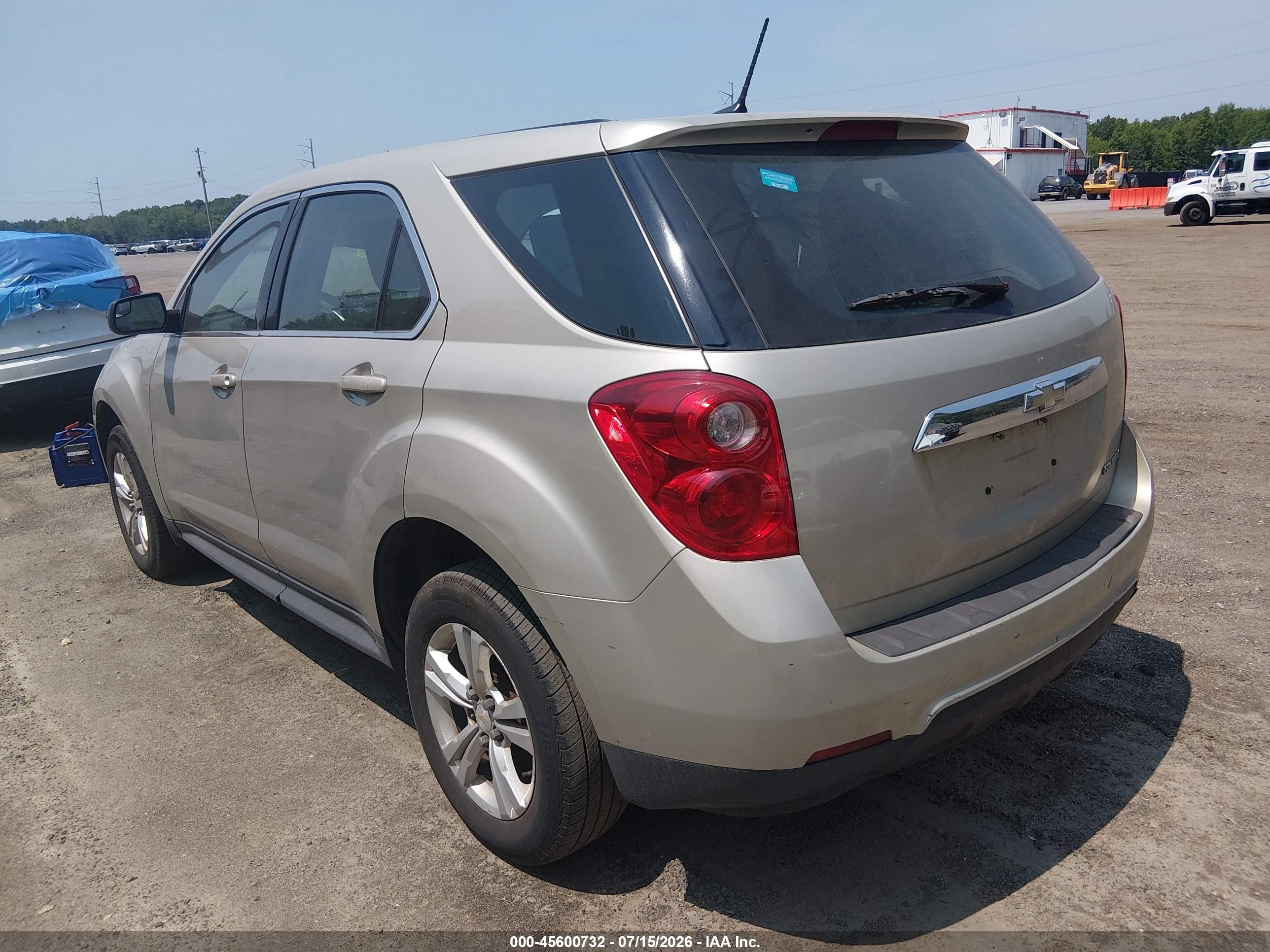 2013 Chevrolet Equinox Ls Gold vin: 2GNALBEK8D6328773