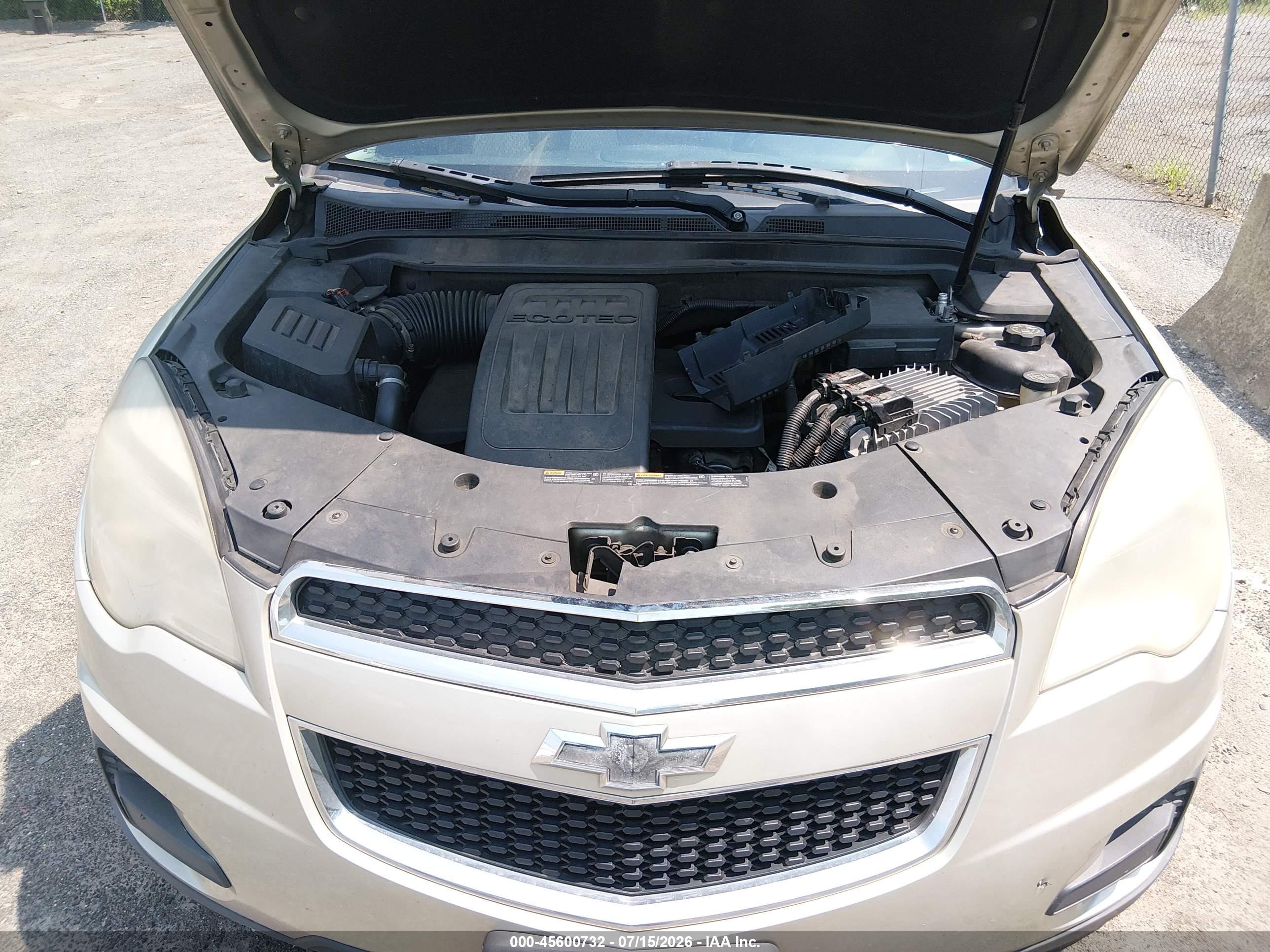 2013 Chevrolet Equinox Ls Gold vin: 2GNALBEK8D6328773