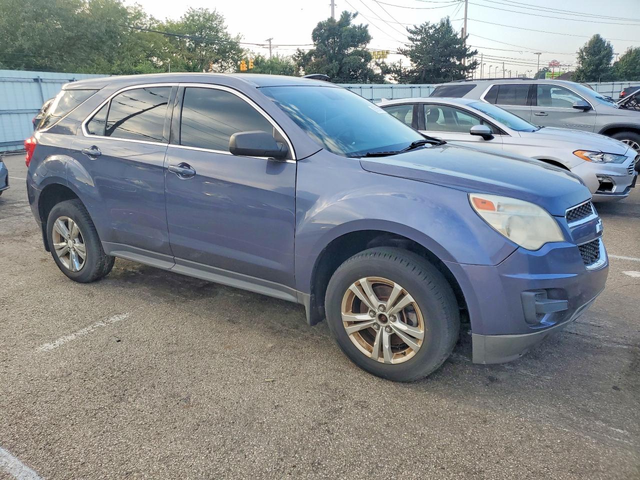 2013 Chevrolet Equinox Ls Синий vin: 2GNALBEK8D6329826