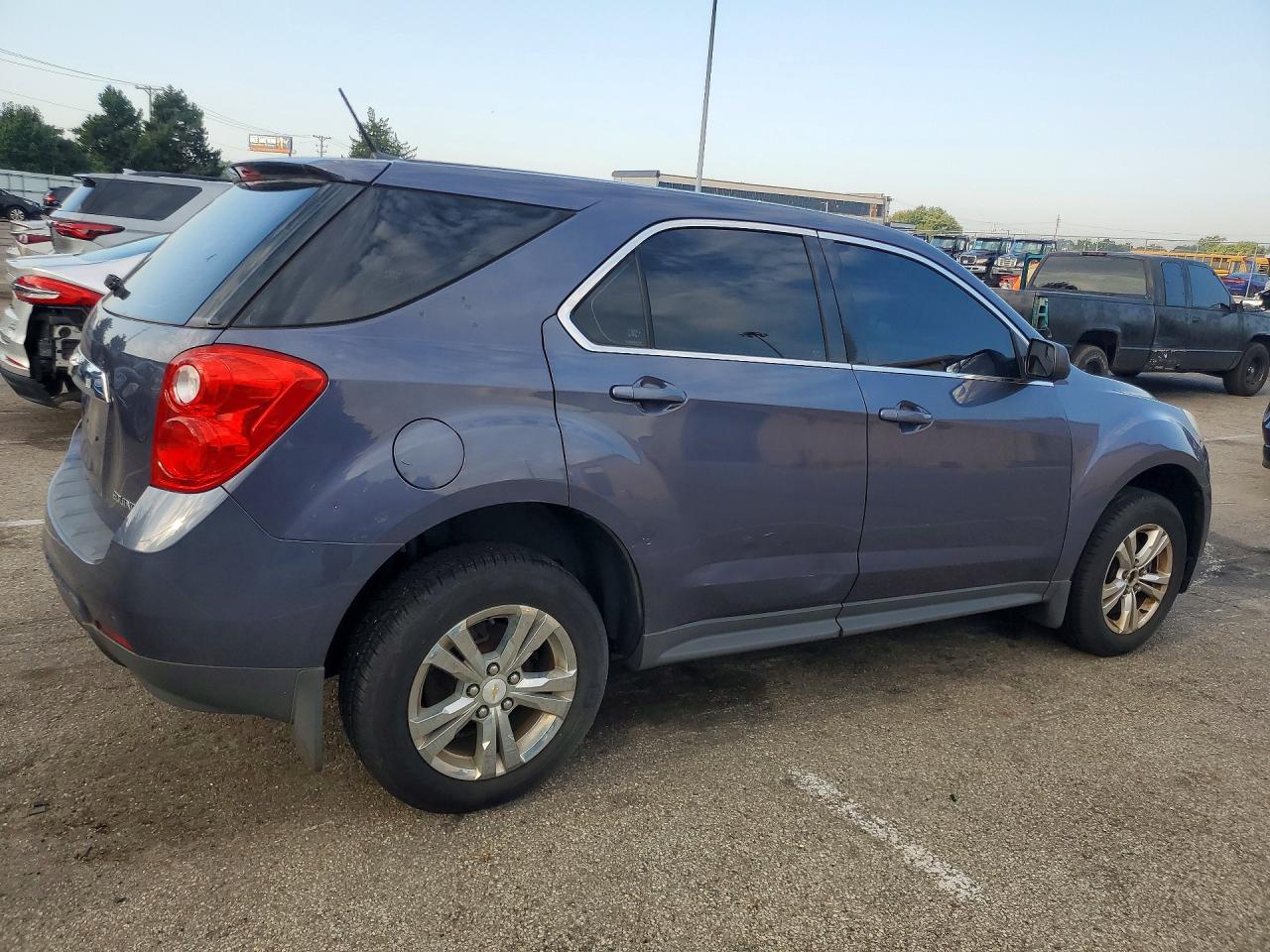 2013 Chevrolet Equinox Ls Синий vin: 2GNALBEK8D6329826