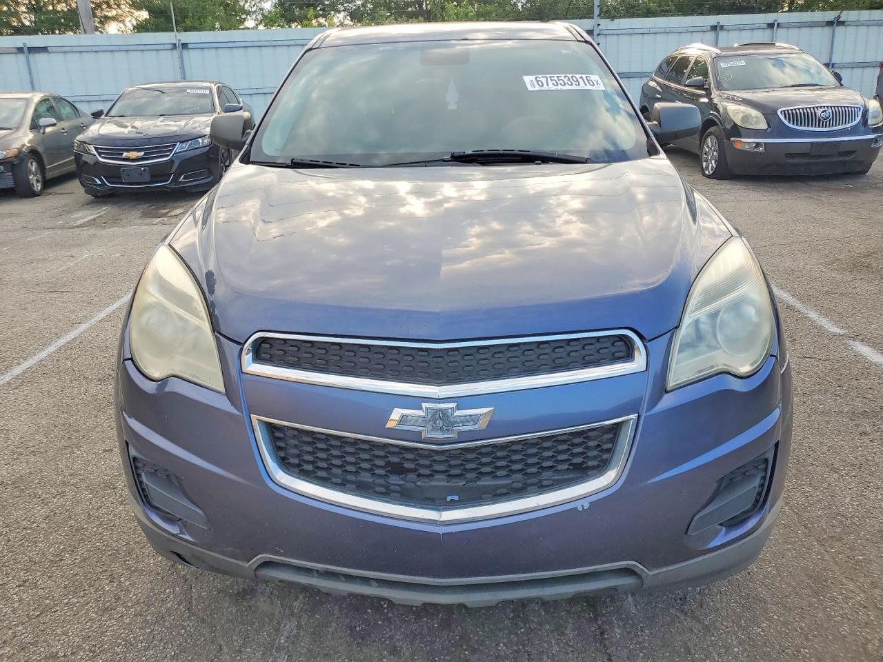 2013 Chevrolet Equinox Ls Синий vin: 2GNALBEK8D6329826
