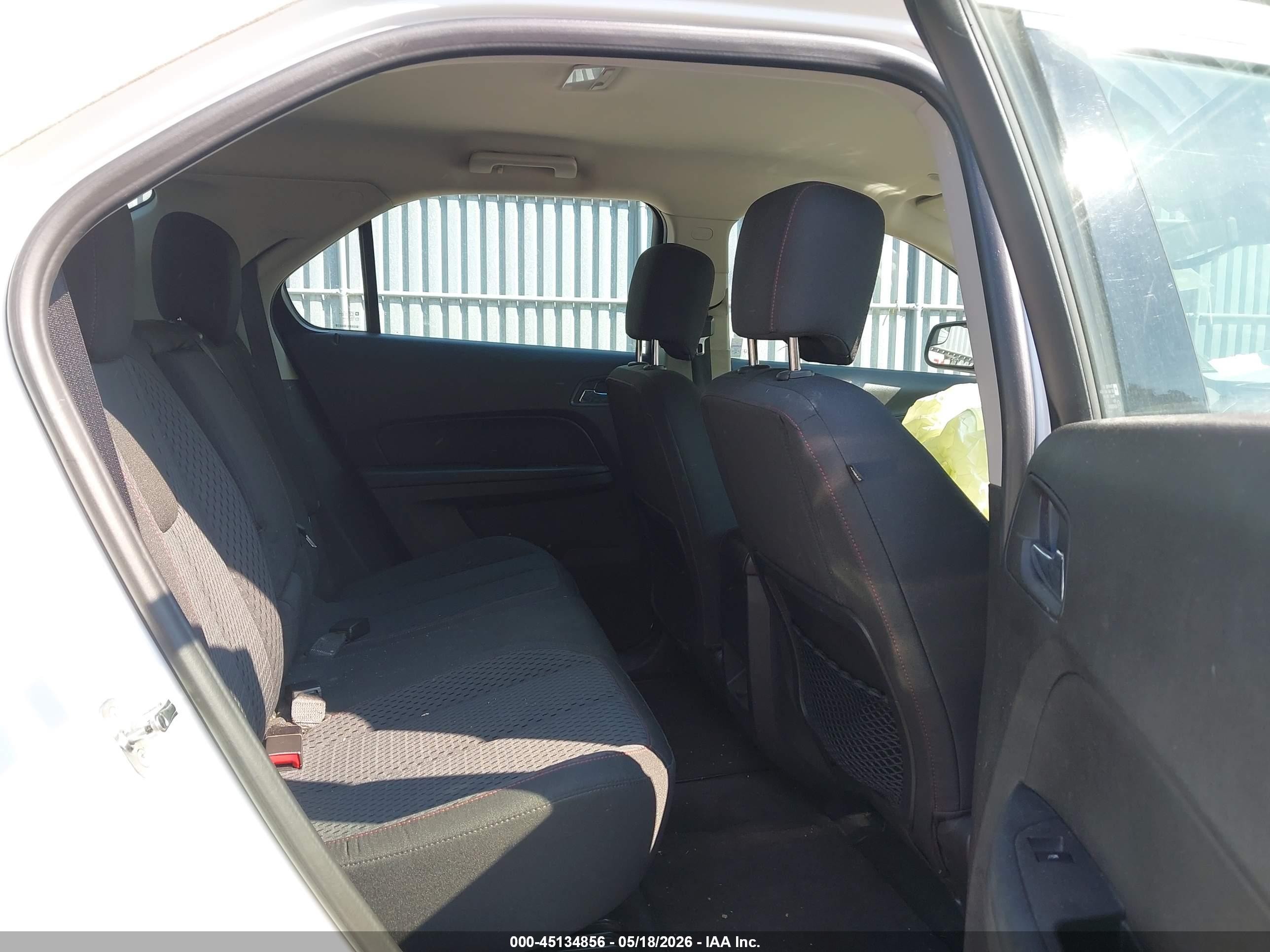 2013 Chevrolet Equinox Ls White vin: 2GNALBEK8D6336761