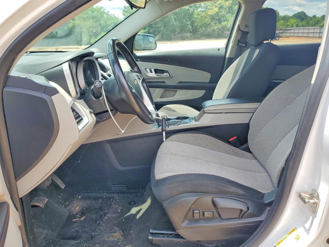 2014 Chevrolet Equinox Lt White vin: 2GNALBEK8E6116490
