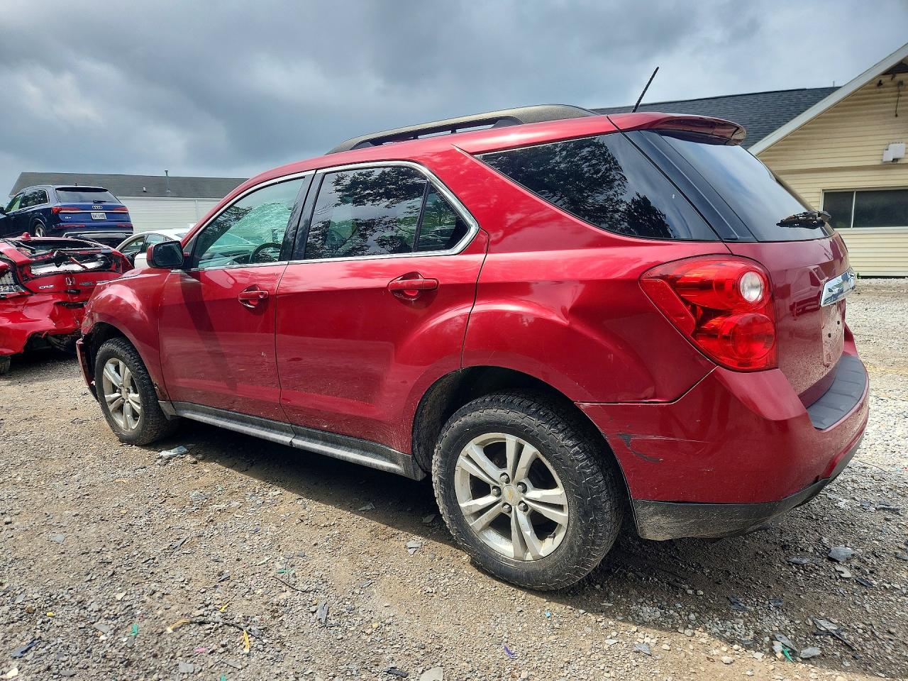 2014 Chevrolet Equinox Lt Maroon vin: 2GNALBEK8E6120331