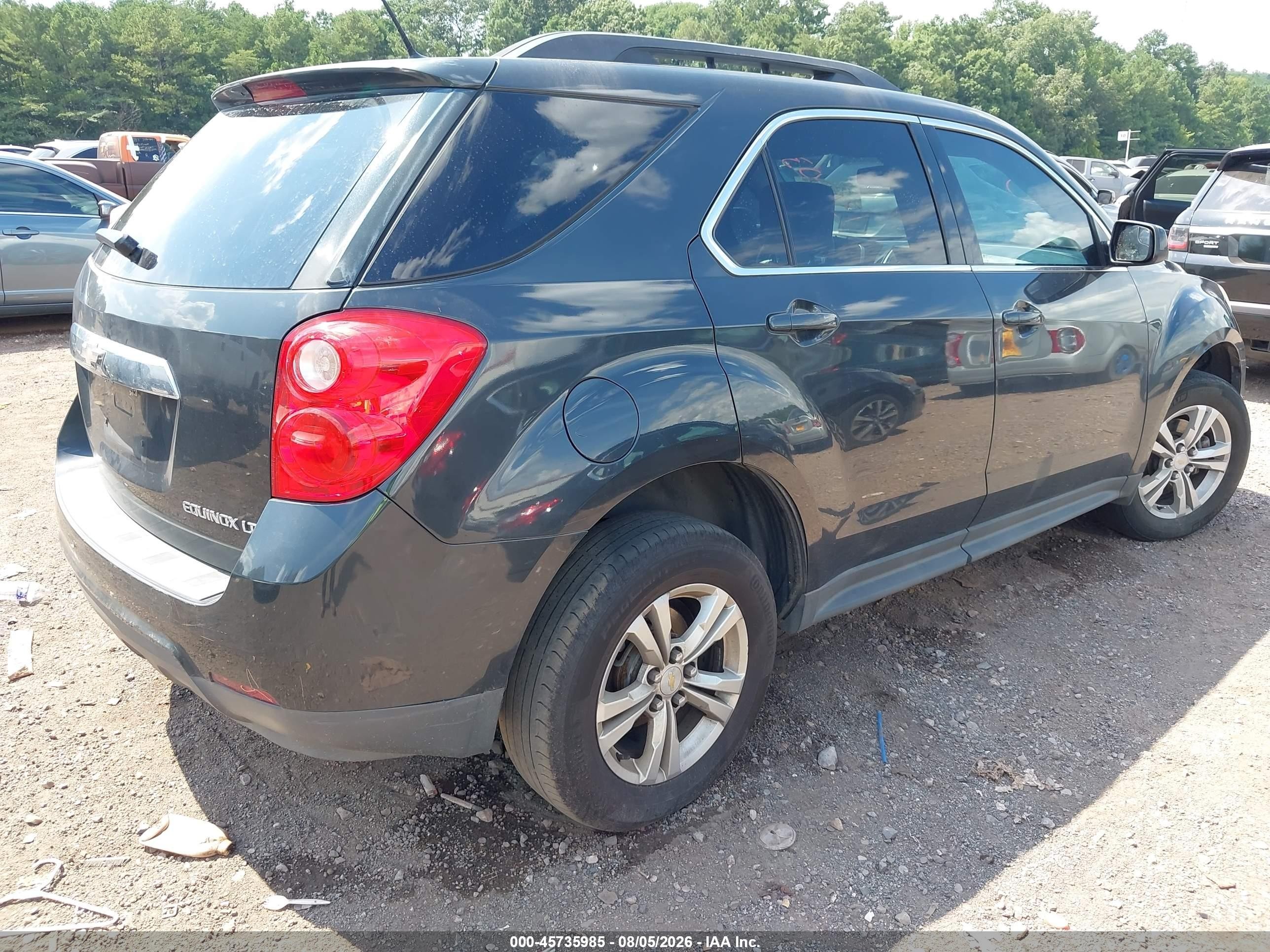 2014 Chevrolet Equinox 1lt Black vin: 2GNALBEK8E6130003