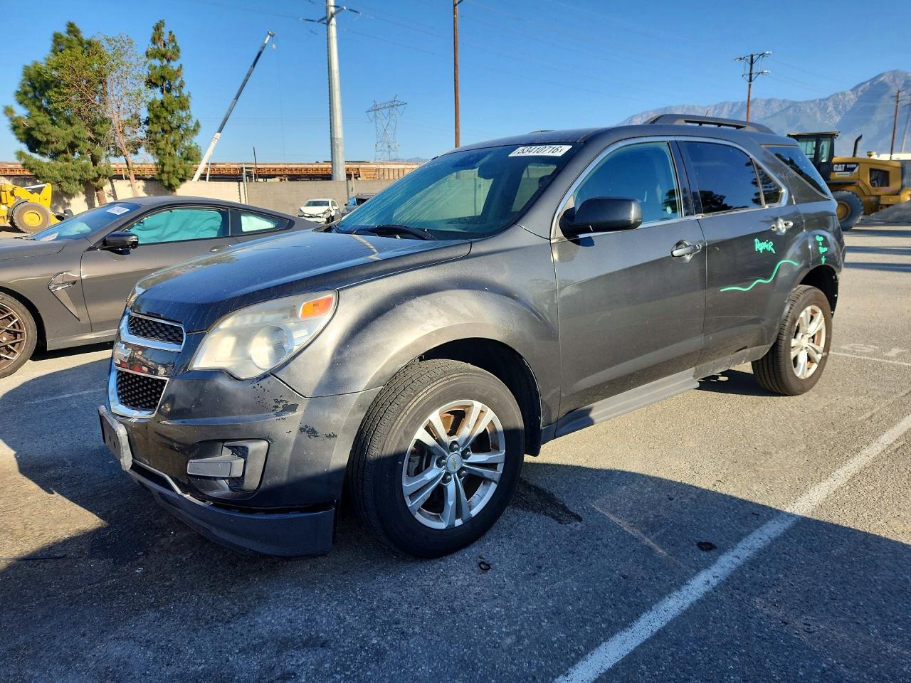 2014 Chevrolet Equinox Lt Серый vin: 2GNALBEK8E6157072