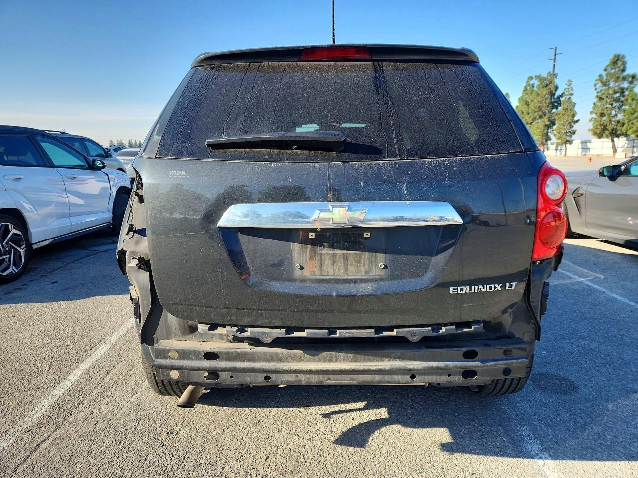 2014 Chevrolet Equinox Lt Gray vin: 2GNALBEK8E6157072