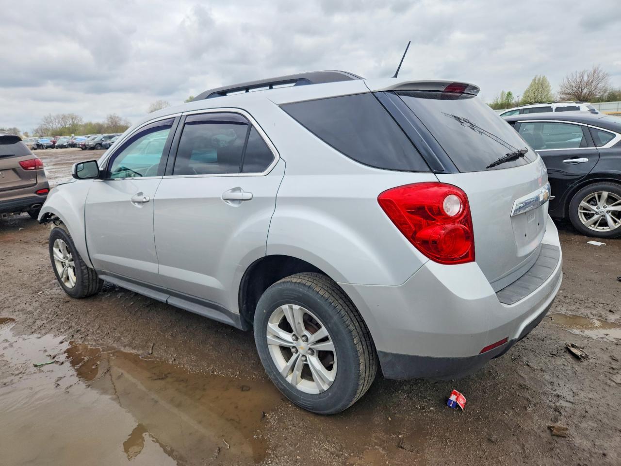 2014 Chevrolet Equinox Lt Серебряный vin: 2GNALBEK8E6219666