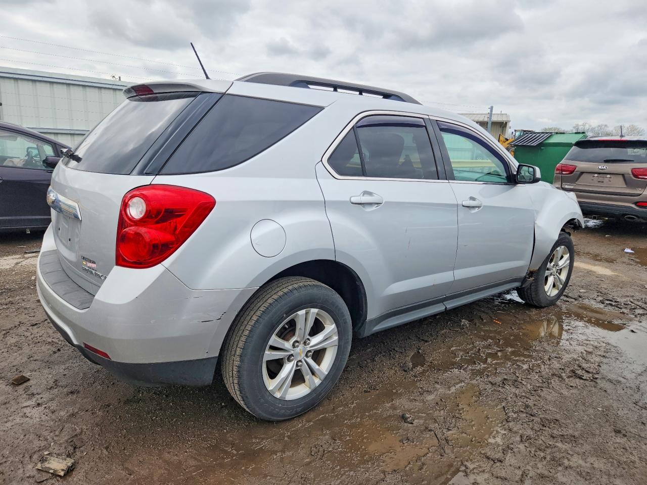 2014 Chevrolet Equinox Lt Серебряный vin: 2GNALBEK8E6219666
