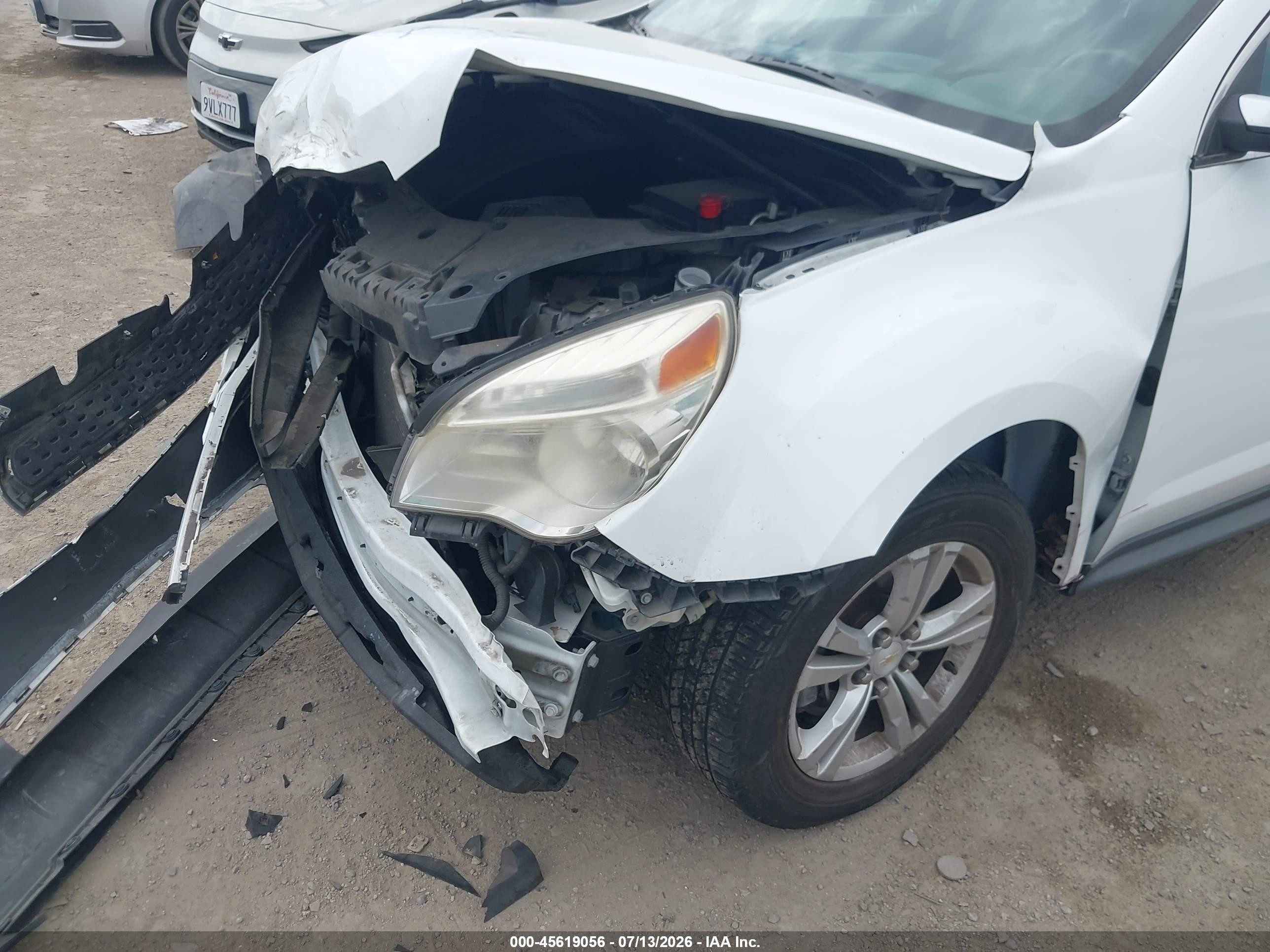2014 Chevrolet Equinox Lt Белый vin: 2GNALBEK8E6284680