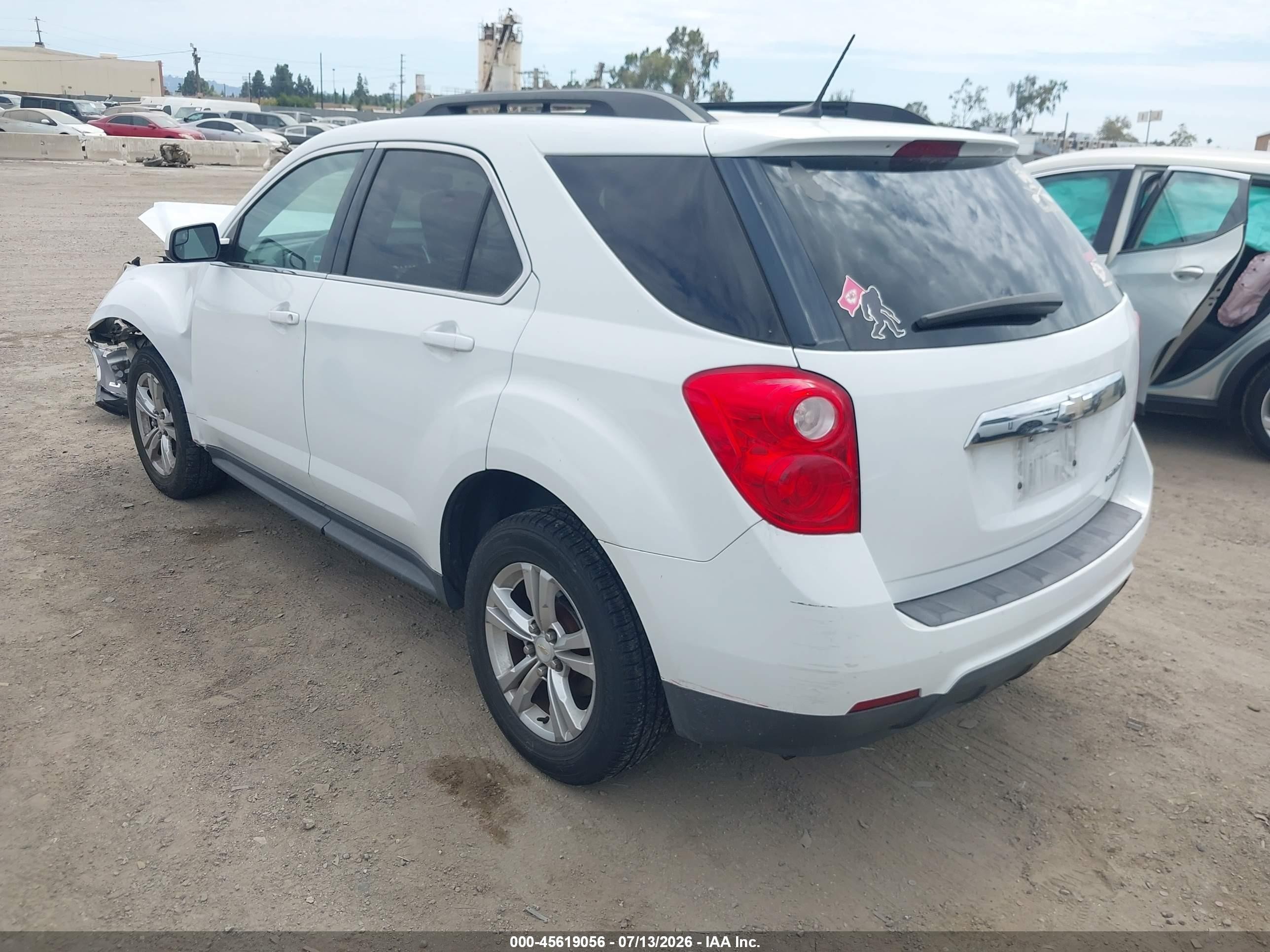 2014 Chevrolet Equinox Lt Белый vin: 2GNALBEK8E6284680