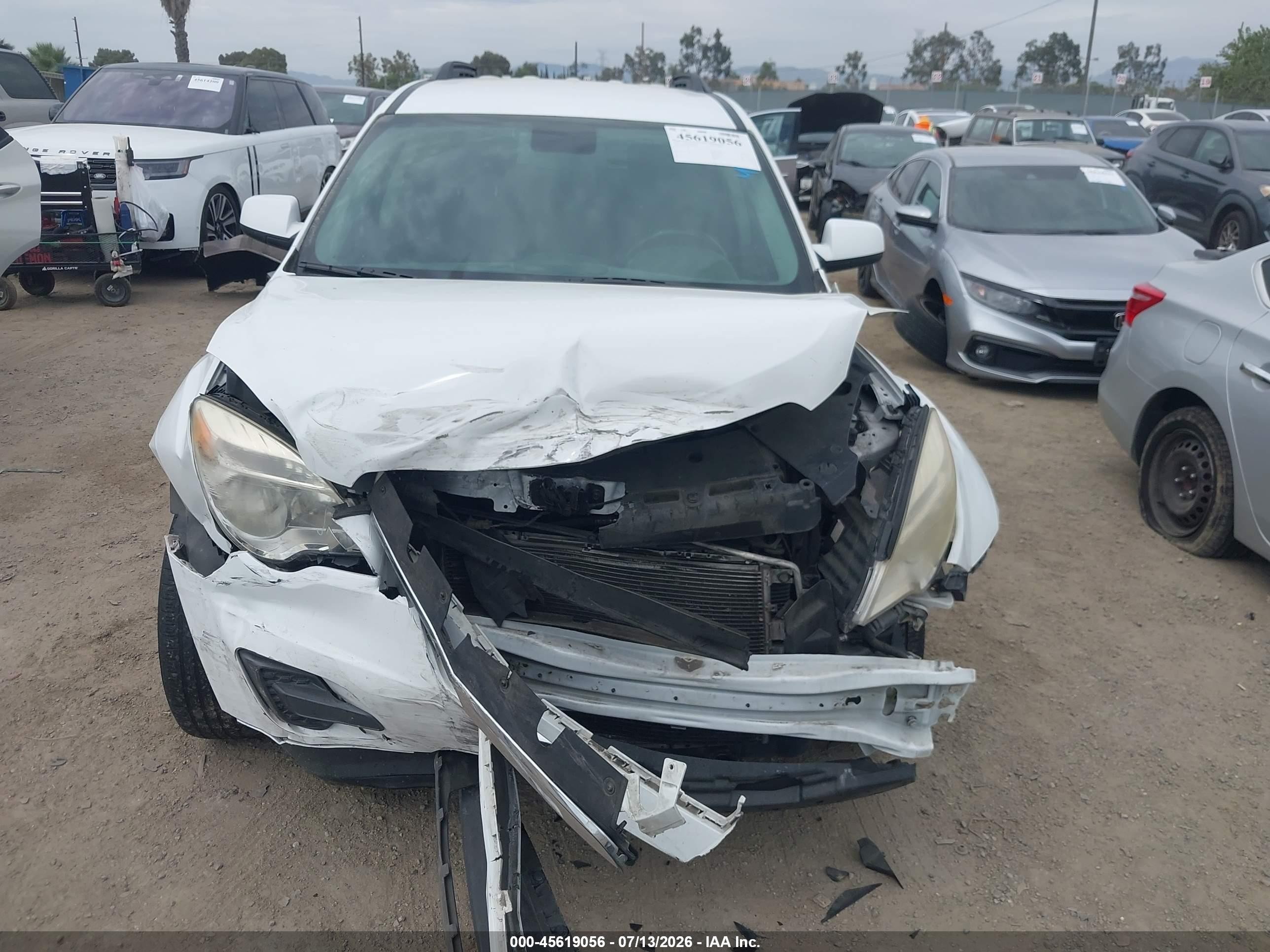 2014 Chevrolet Equinox Lt Белый vin: 2GNALBEK8E6284680