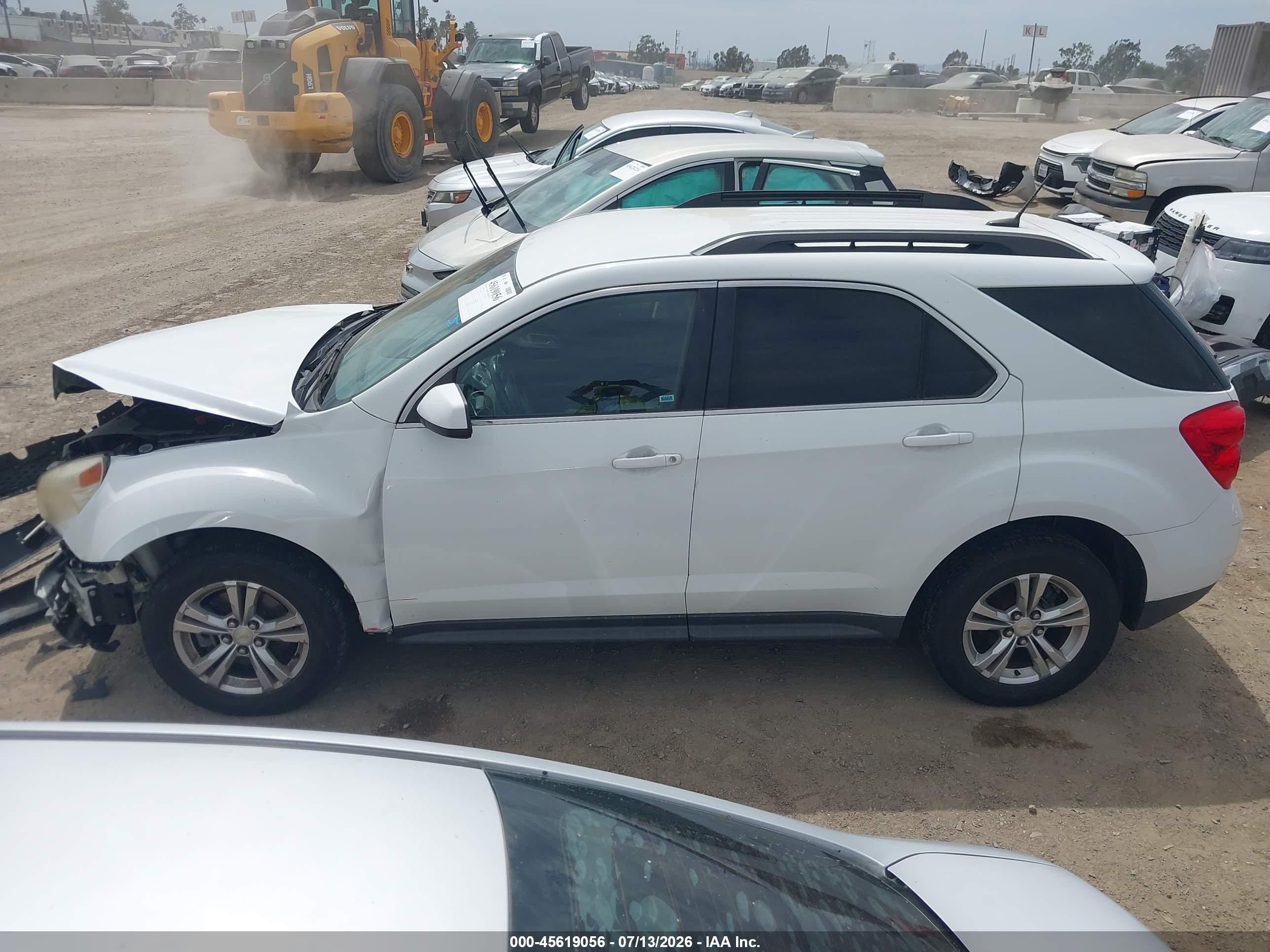 2014 Chevrolet Equinox Lt Белый vin: 2GNALBEK8E6284680