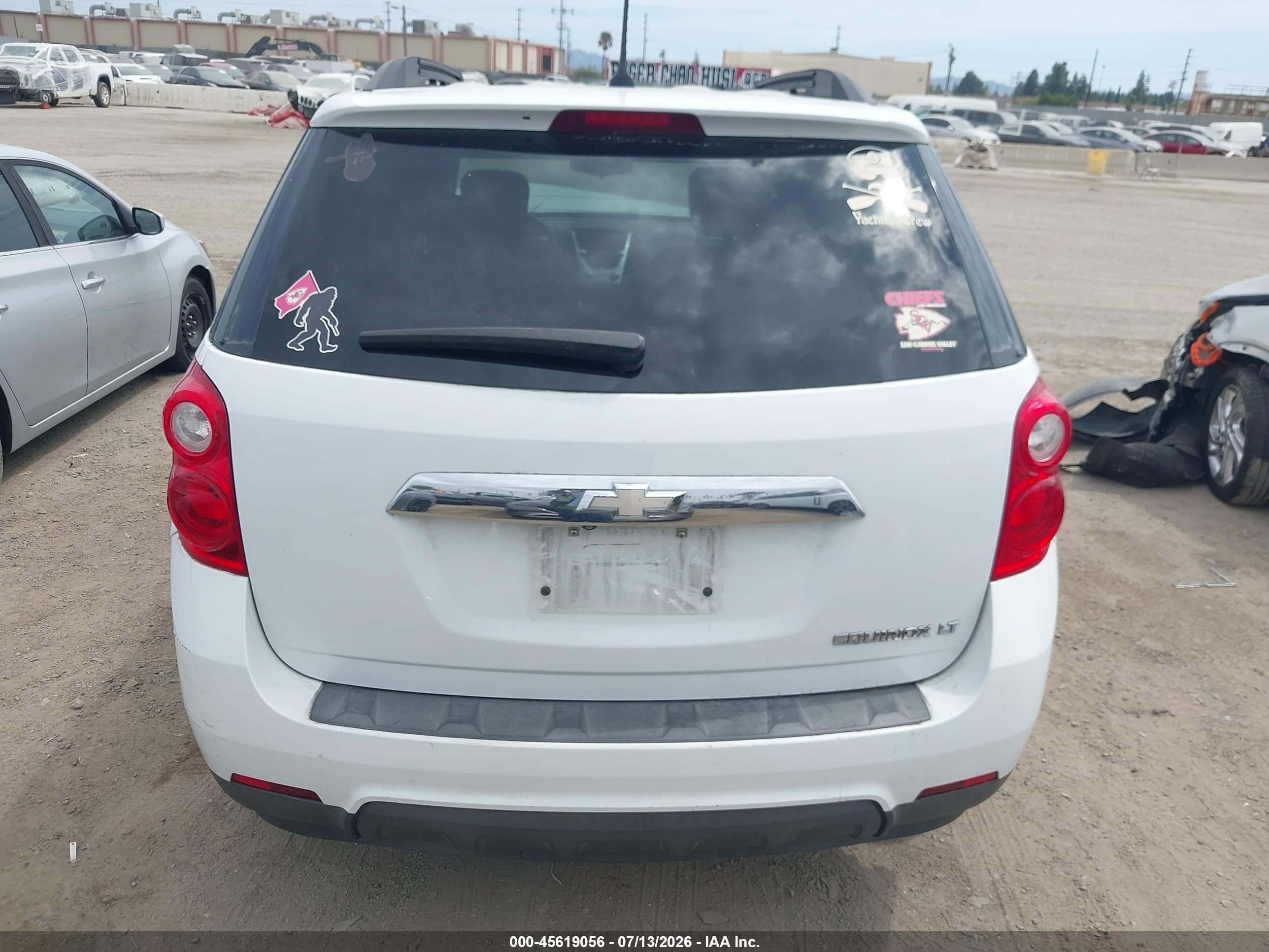 2014 Chevrolet Equinox Lt Белый vin: 2GNALBEK8E6284680