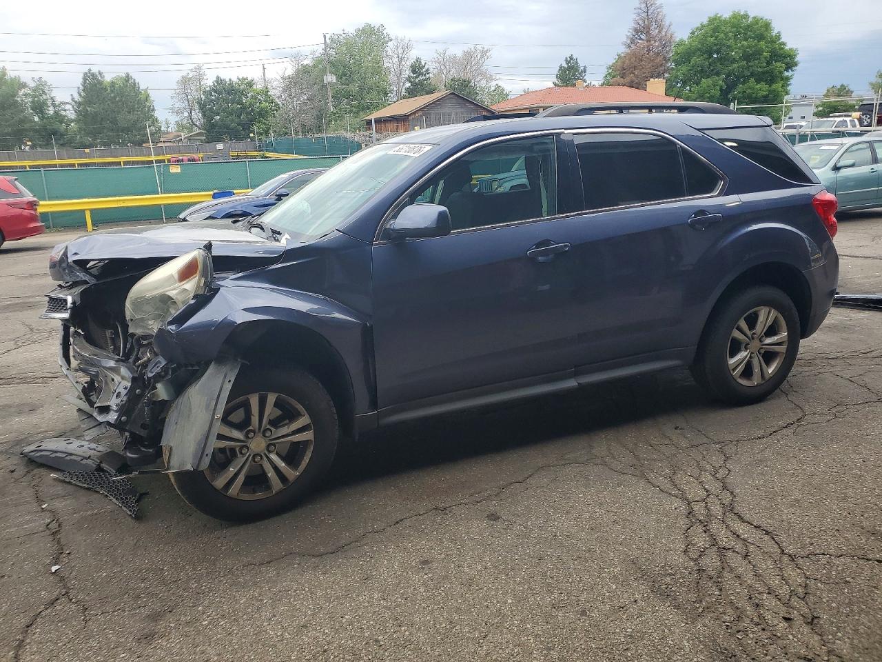2014 Chevrolet Equinox Lt Blue vin: 2GNALBEK8E6298532