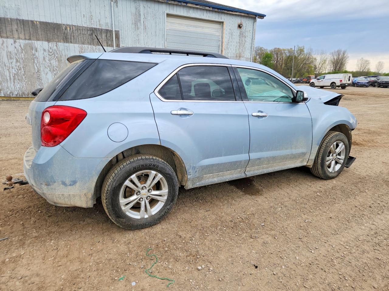 2014 Chevrolet Equinox Lt Blue vin: 2GNALBEK8E6370331