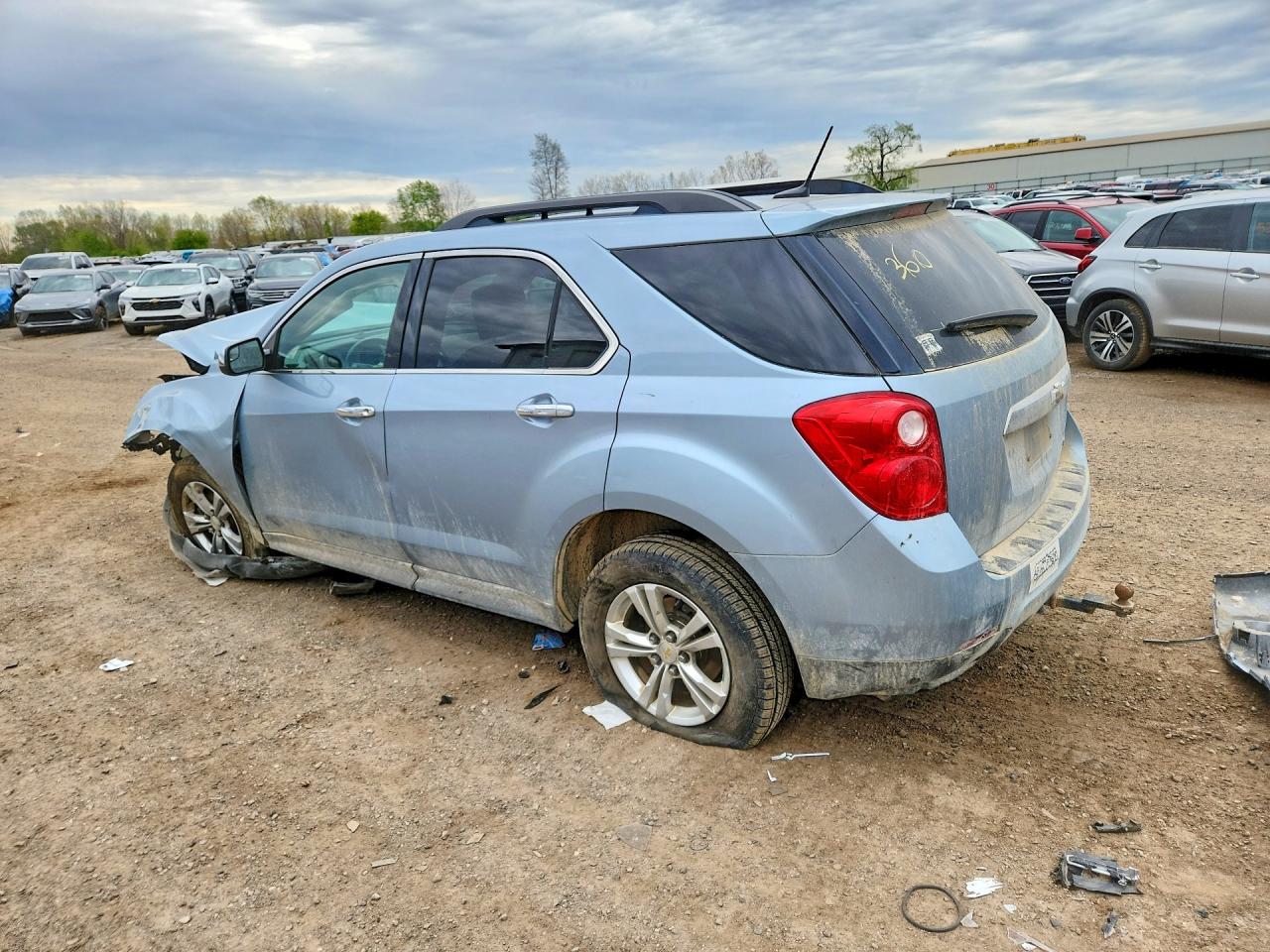 2014 Chevrolet Equinox Lt Blue vin: 2GNALBEK8E6370331