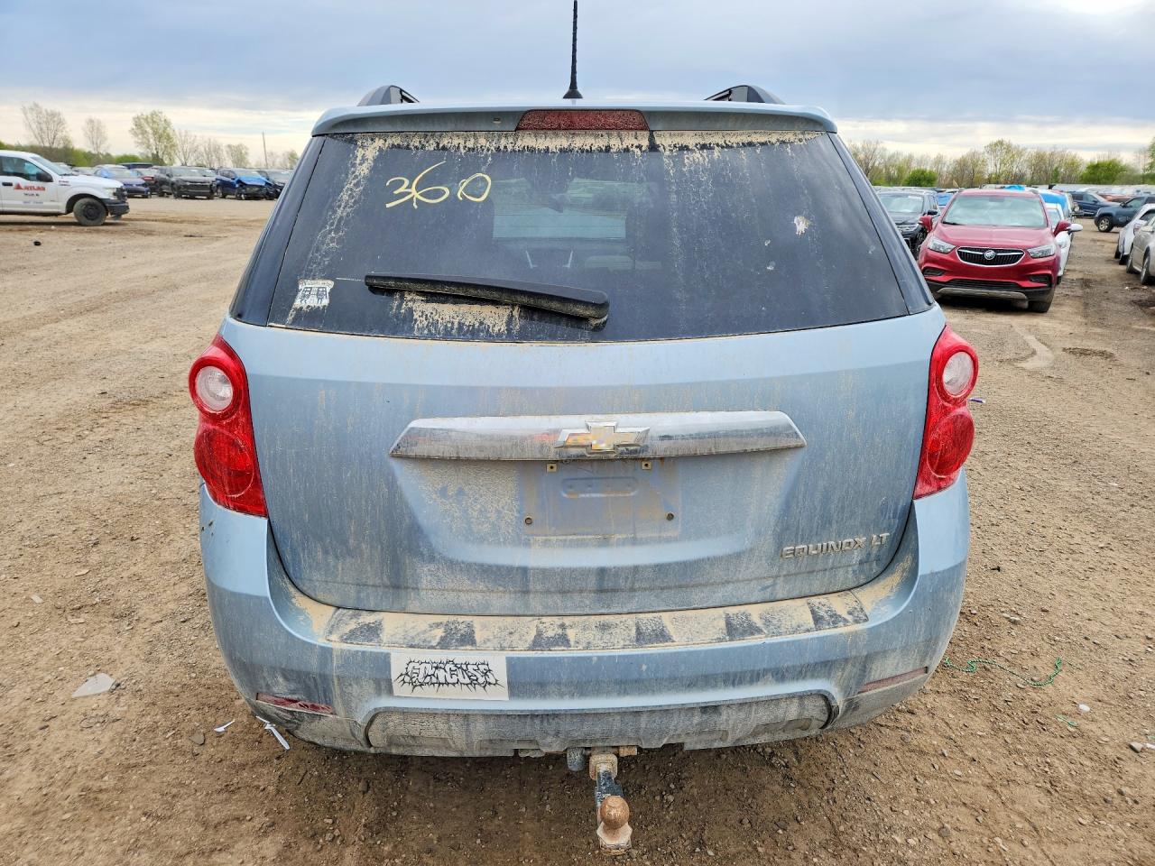 2014 Chevrolet Equinox Lt Blue vin: 2GNALBEK8E6370331