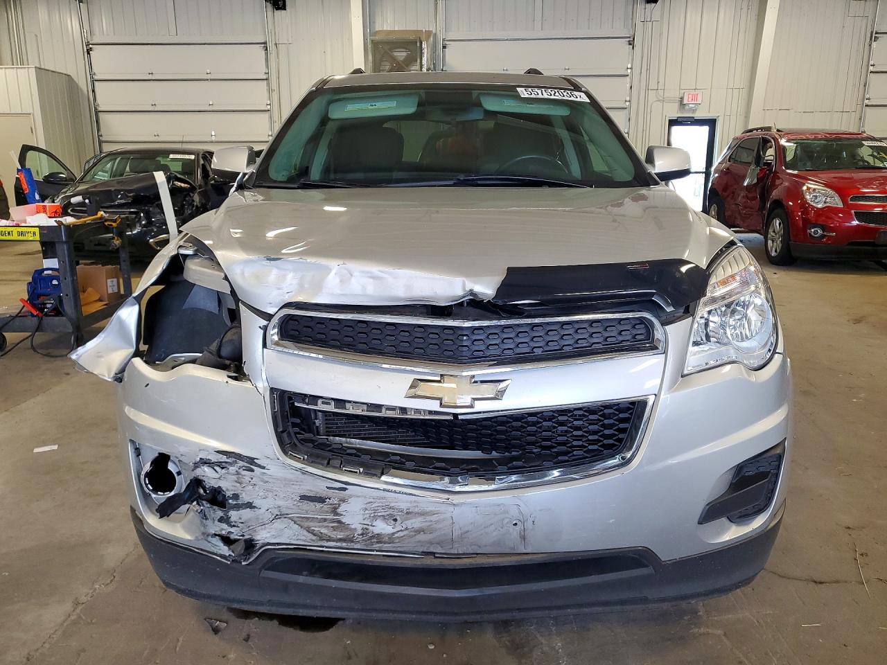 2015 Chevrolet Equinox Lt Silver vin: 2GNALBEK8F1100854