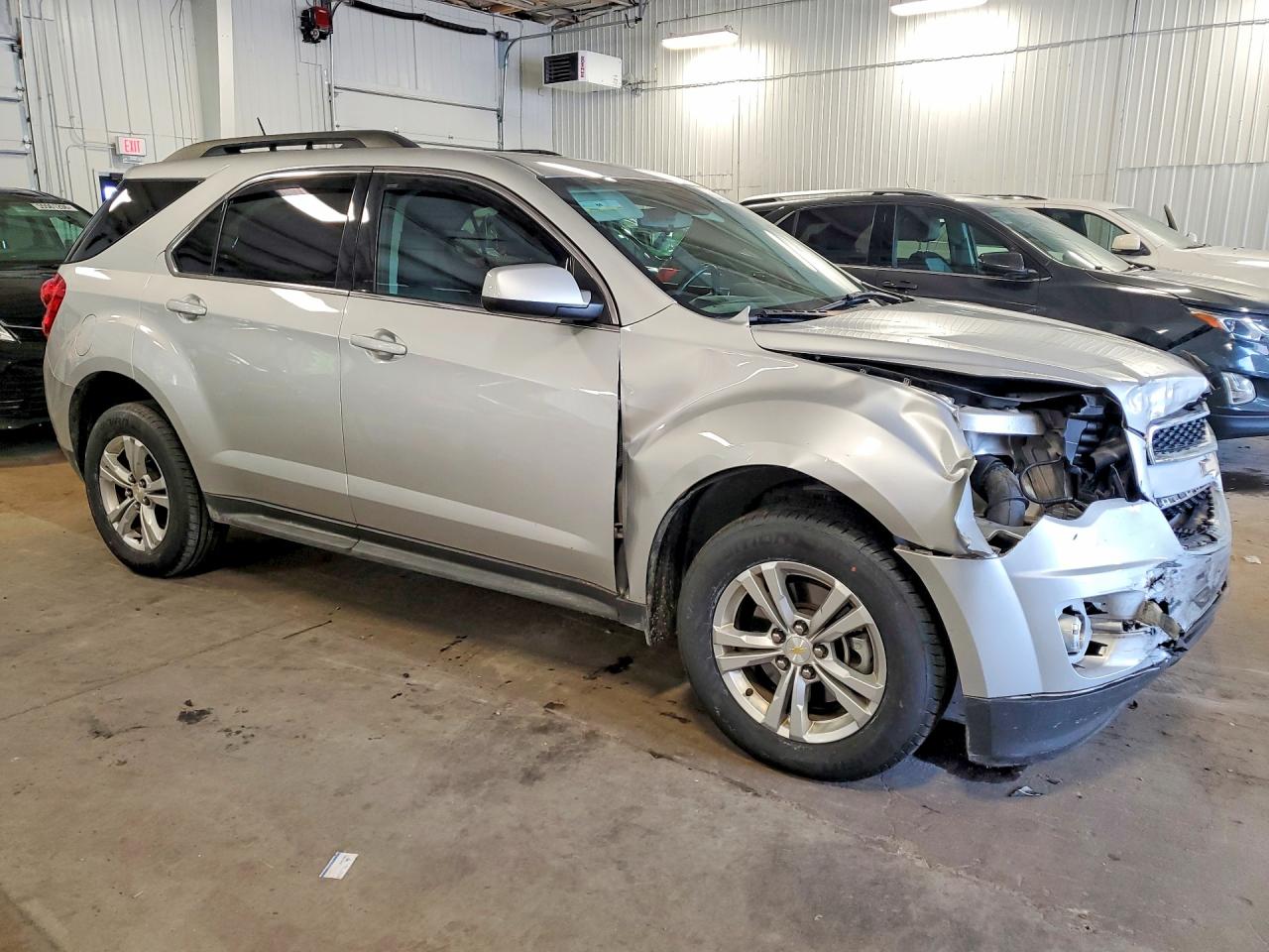 2015 Chevrolet Equinox Lt Silver vin: 2GNALBEK8F1100854