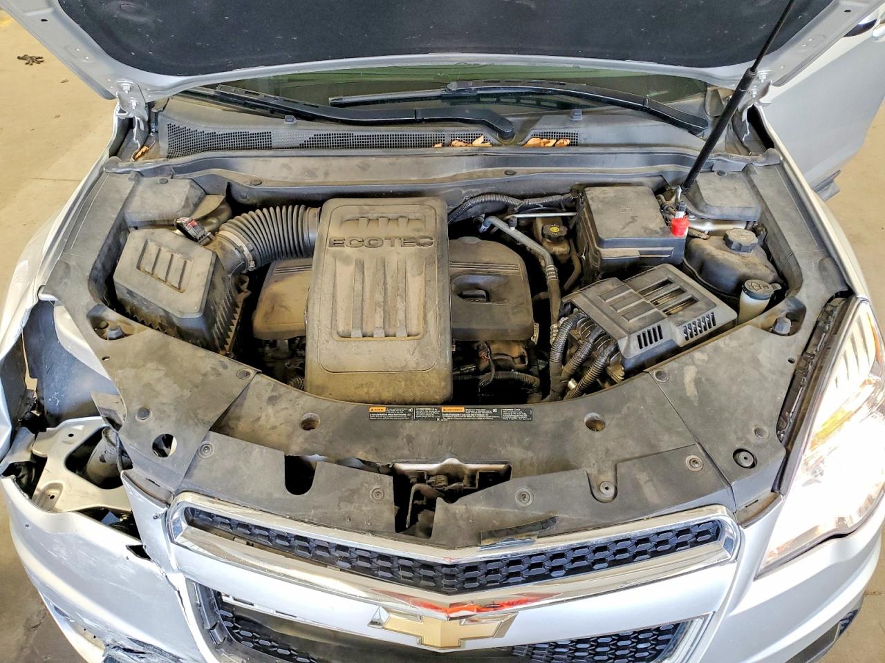 2015 Chevrolet Equinox Lt Silver vin: 2GNALBEK8F1100854