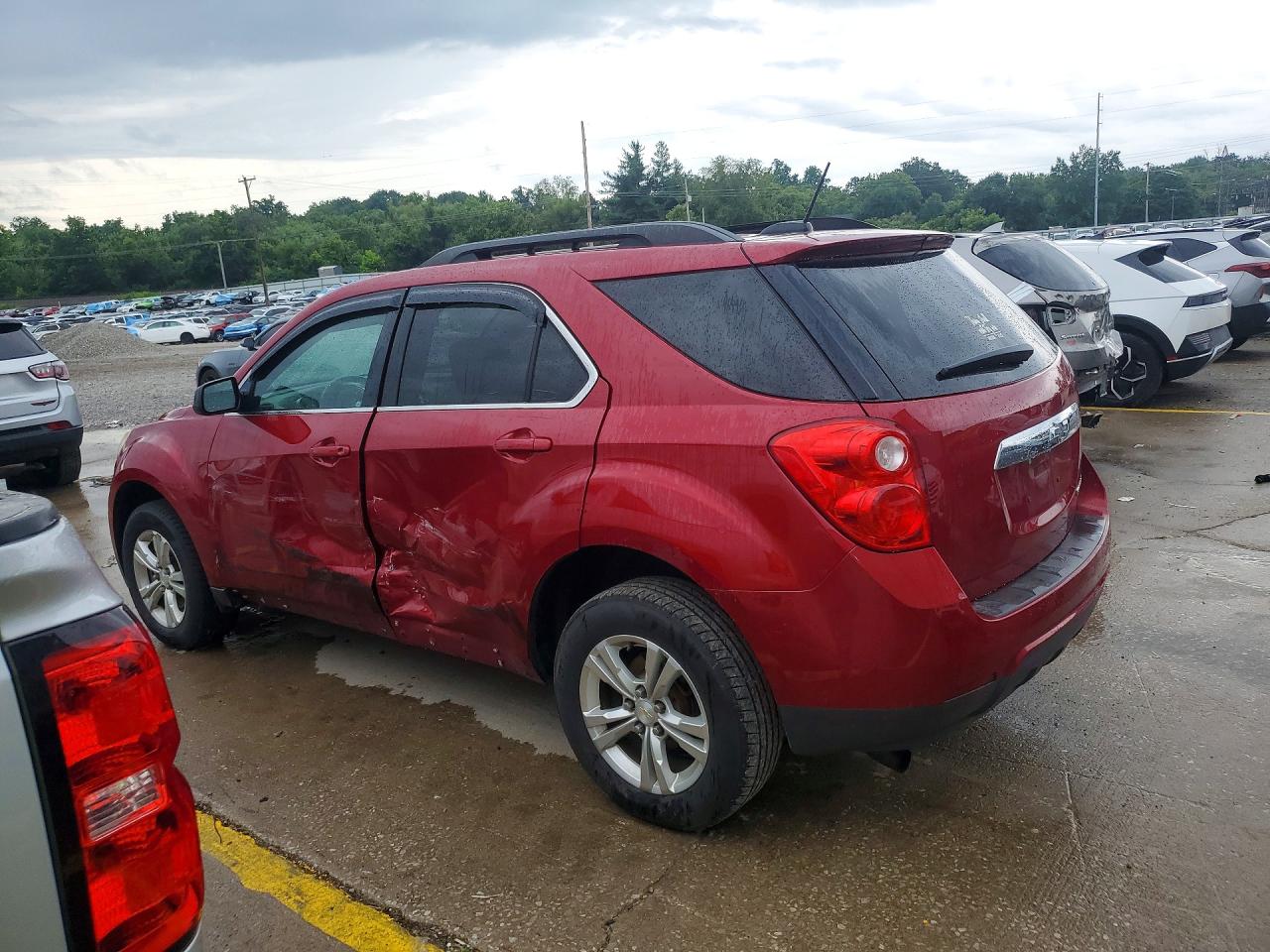 2015 Chevrolet Equinox Lt Red vin: 2GNALBEK8F1139346