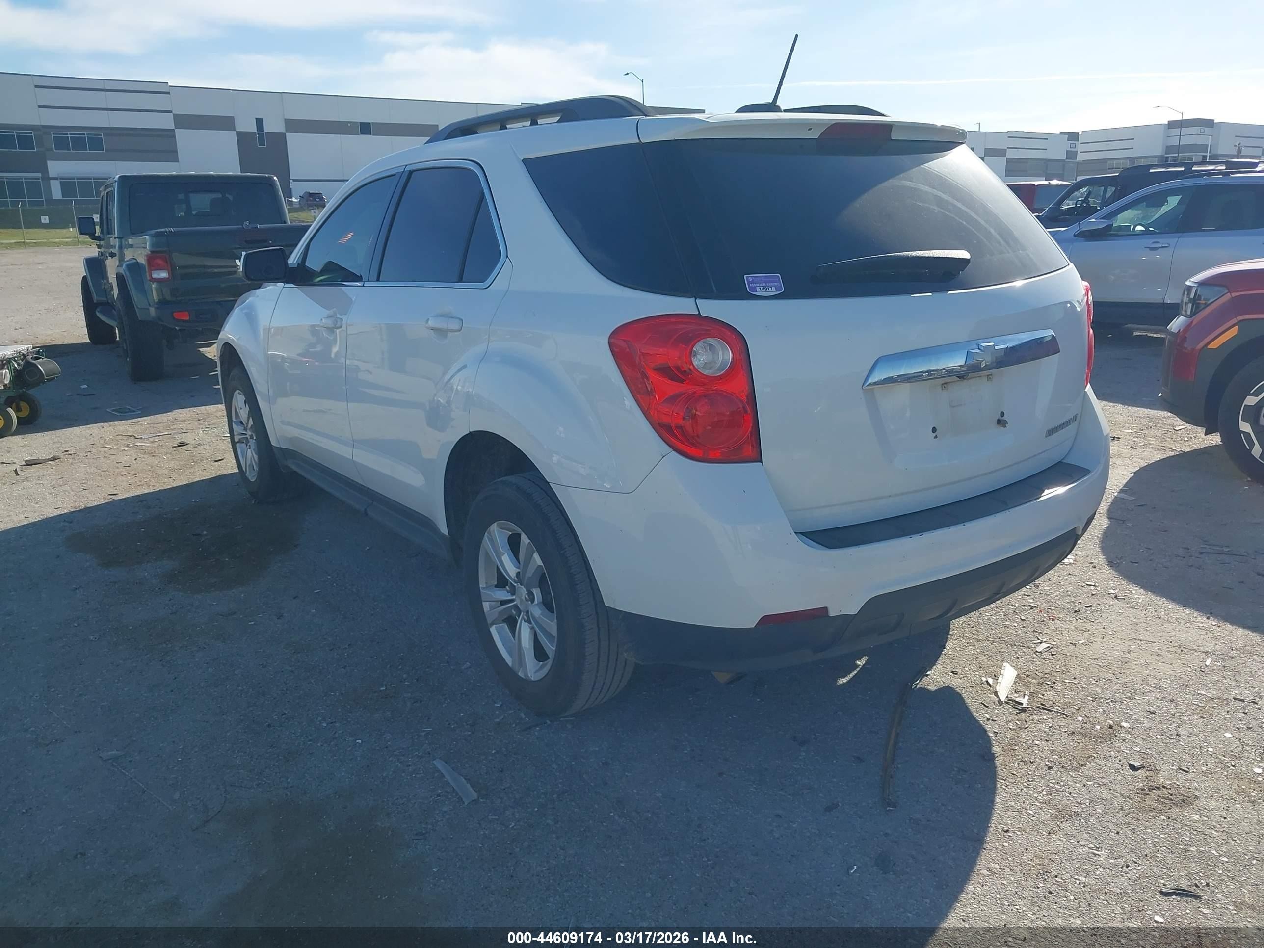 2015 Chevrolet Equinox 1lt Белый vin: 2GNALBEK8F1172640