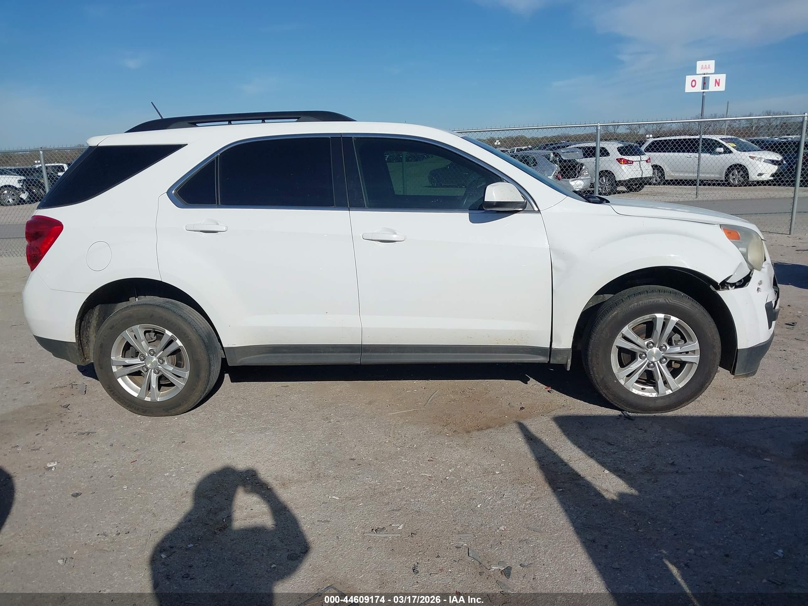 2015 Chevrolet Equinox 1lt Белый vin: 2GNALBEK8F1172640