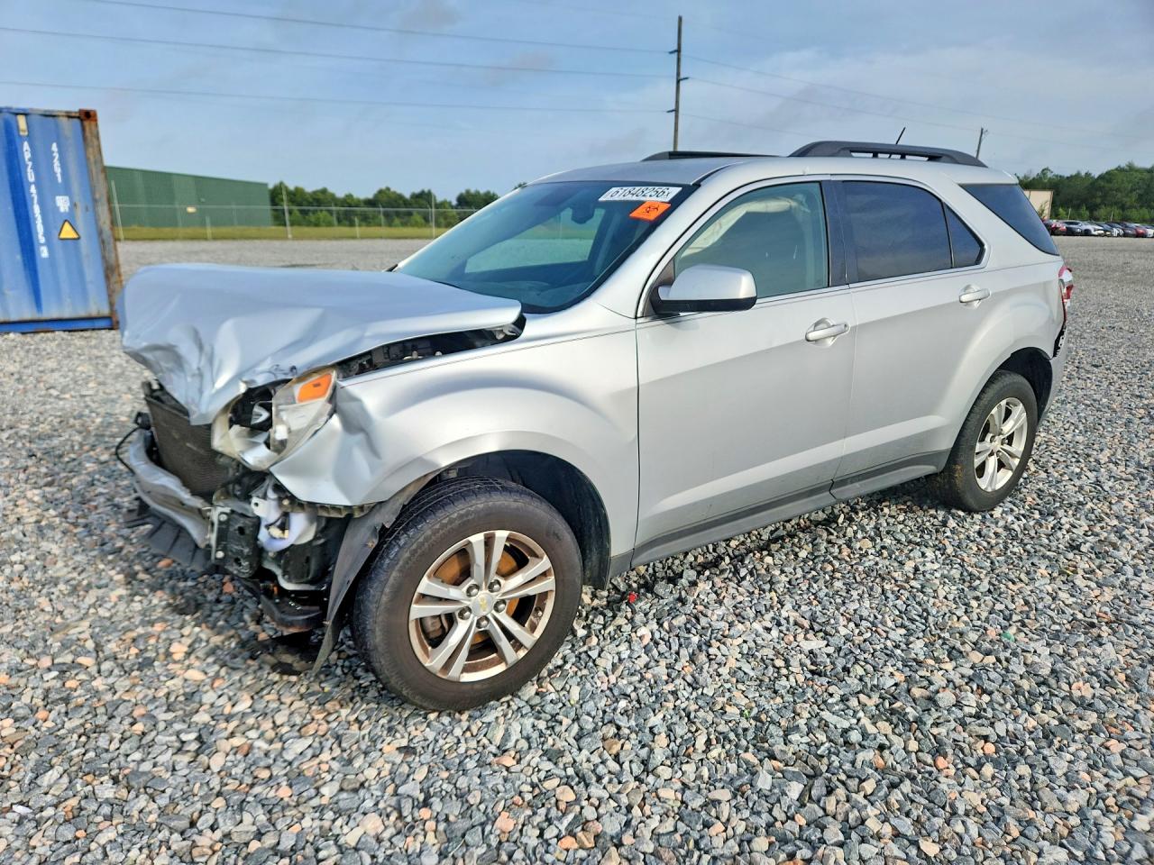 2015 Chevrolet Equinox Lt Silver vin: 2GNALBEK8F6189988