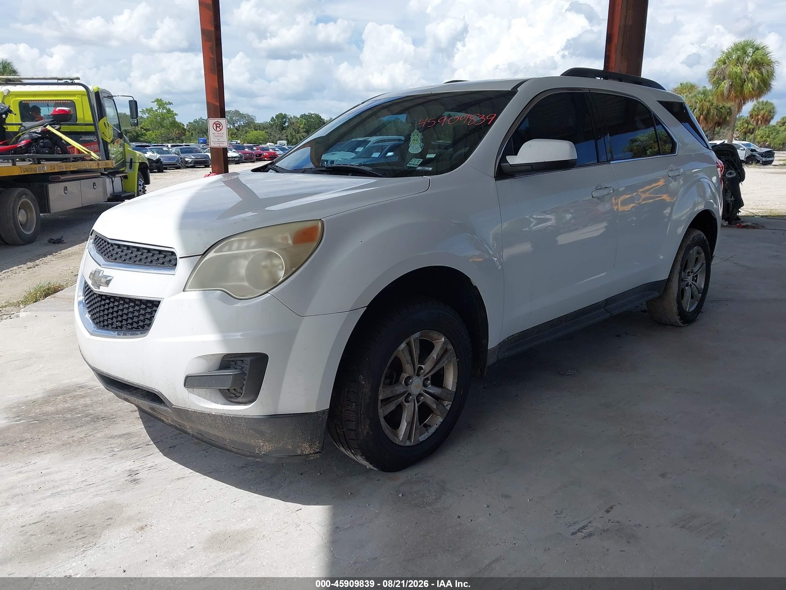 2015 Chevrolet Equinox Lt Белый vin: 2GNALBEK8F6196410