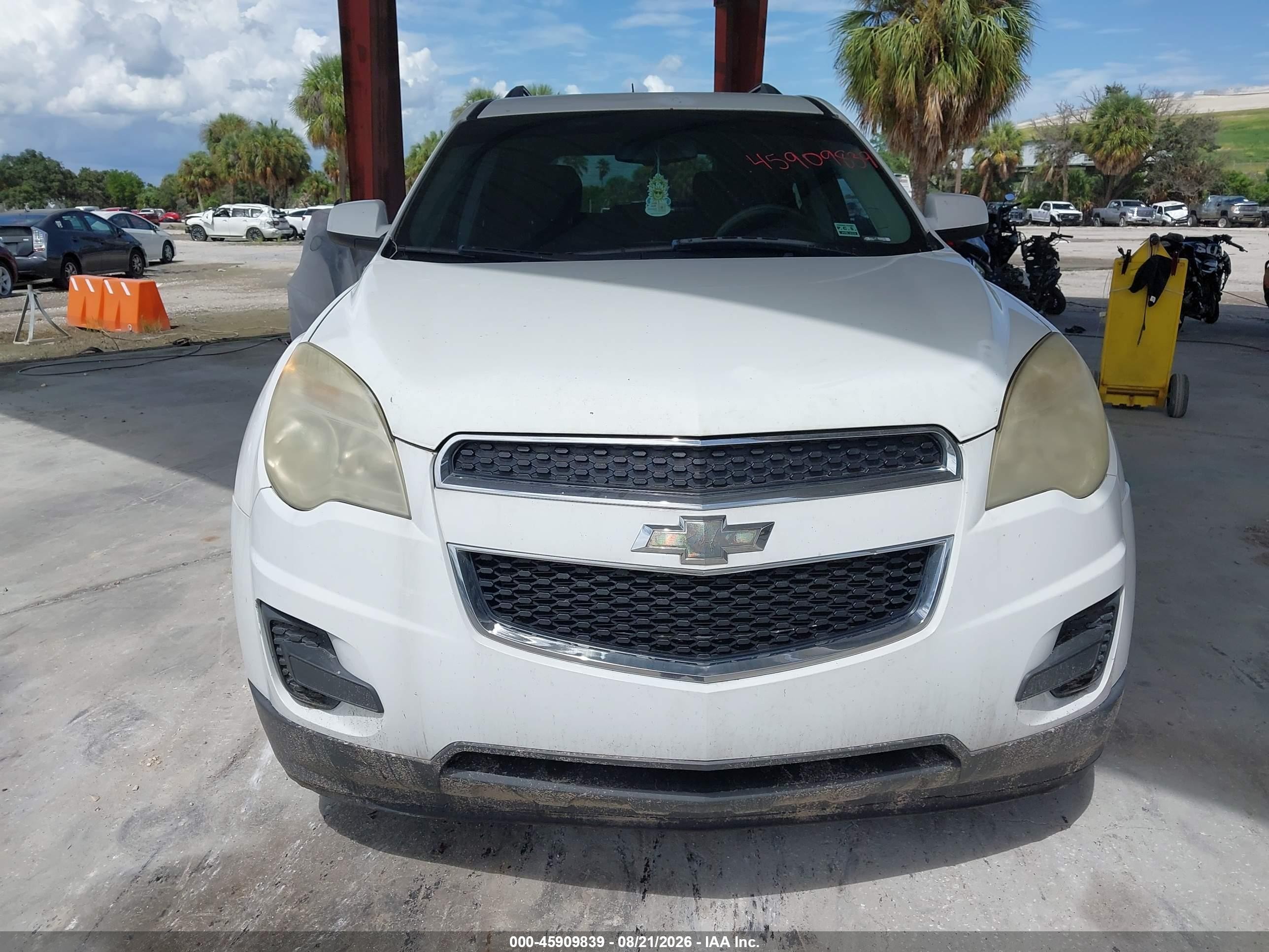 2015 Chevrolet Equinox Lt Белый vin: 2GNALBEK8F6196410