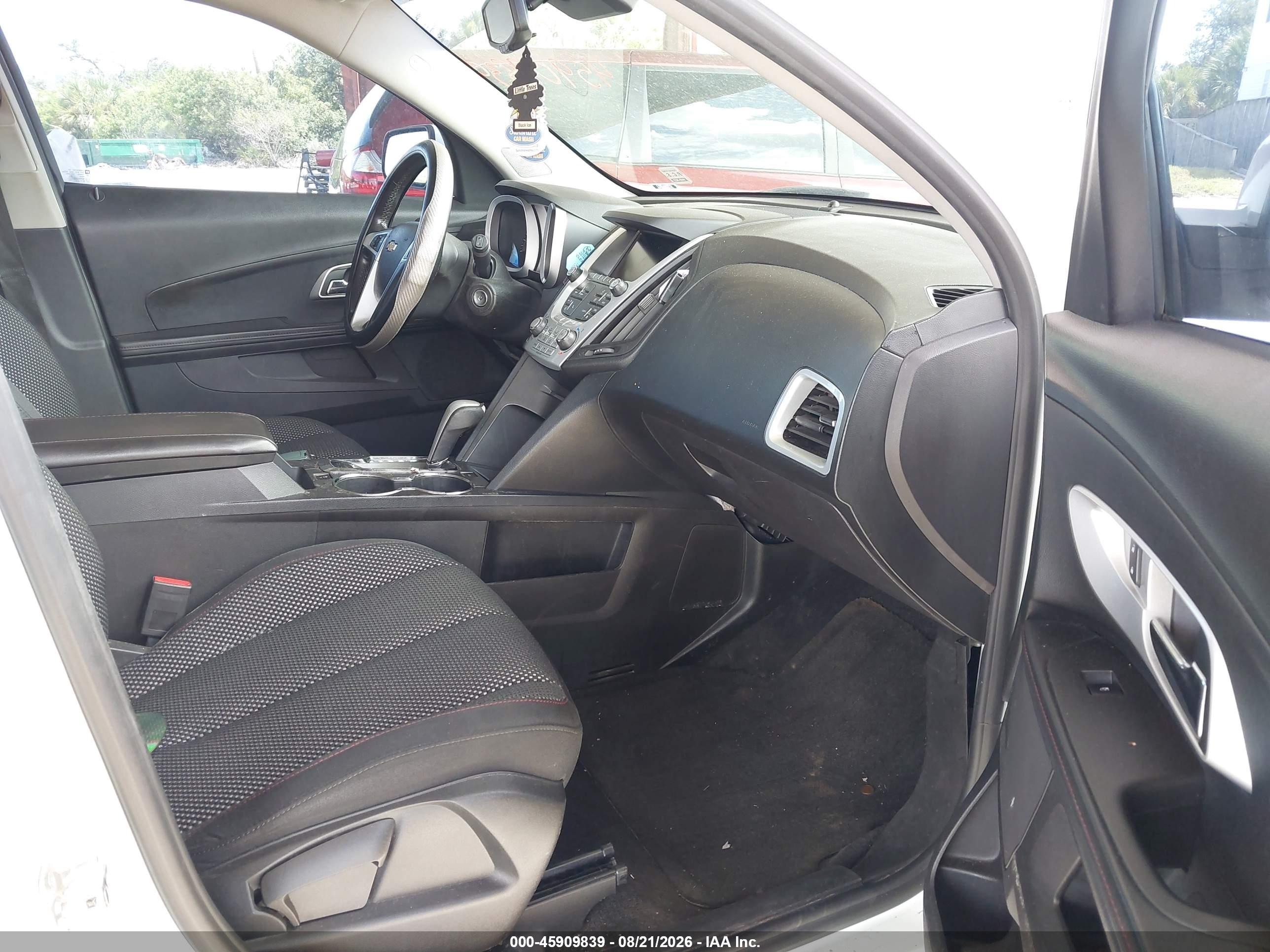 2015 Chevrolet Equinox Lt Белый vin: 2GNALBEK8F6196410