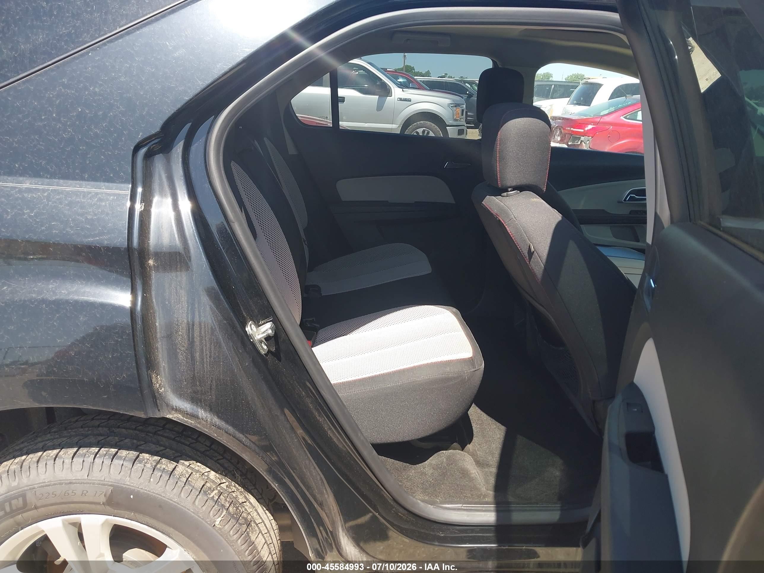 2015 Chevrolet Equinox Lt Black vin: 2GNALBEK8F6262714
