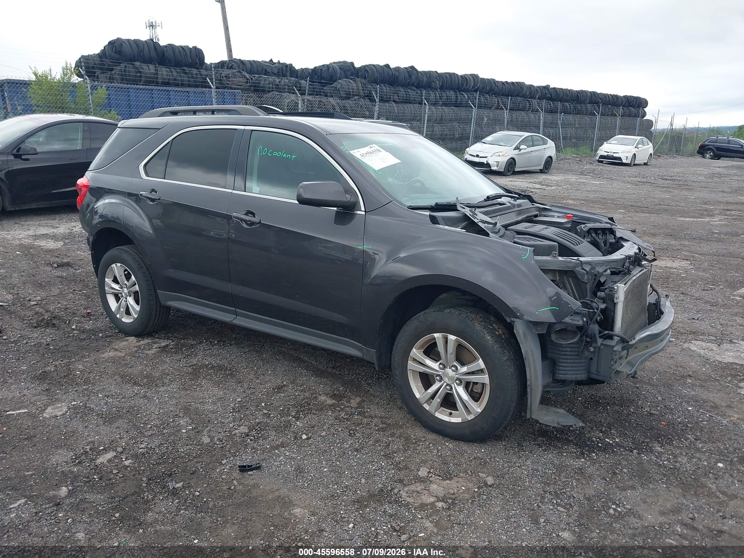 2015 Chevrolet Equinox Lt Gray vin: 2GNALBEK8F6269937
