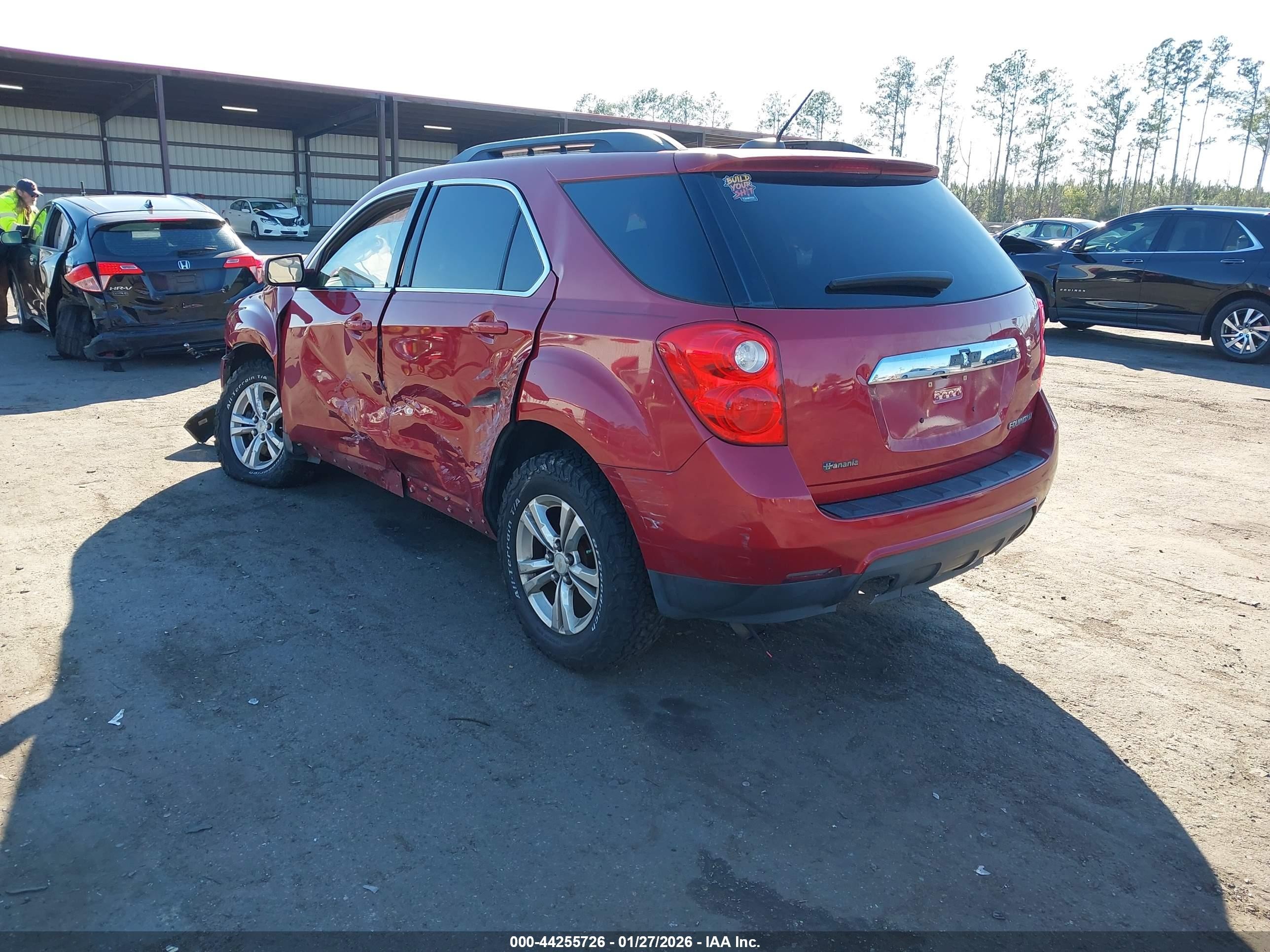 2015 Chevrolet Equinox 1lt Red vin: 2GNALBEK8F6281313