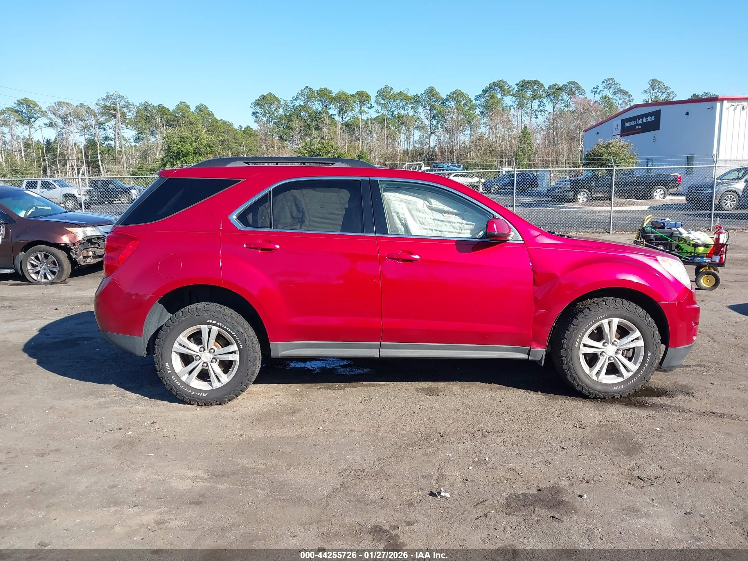 2015 Chevrolet Equinox 1lt Red vin: 2GNALBEK8F6281313