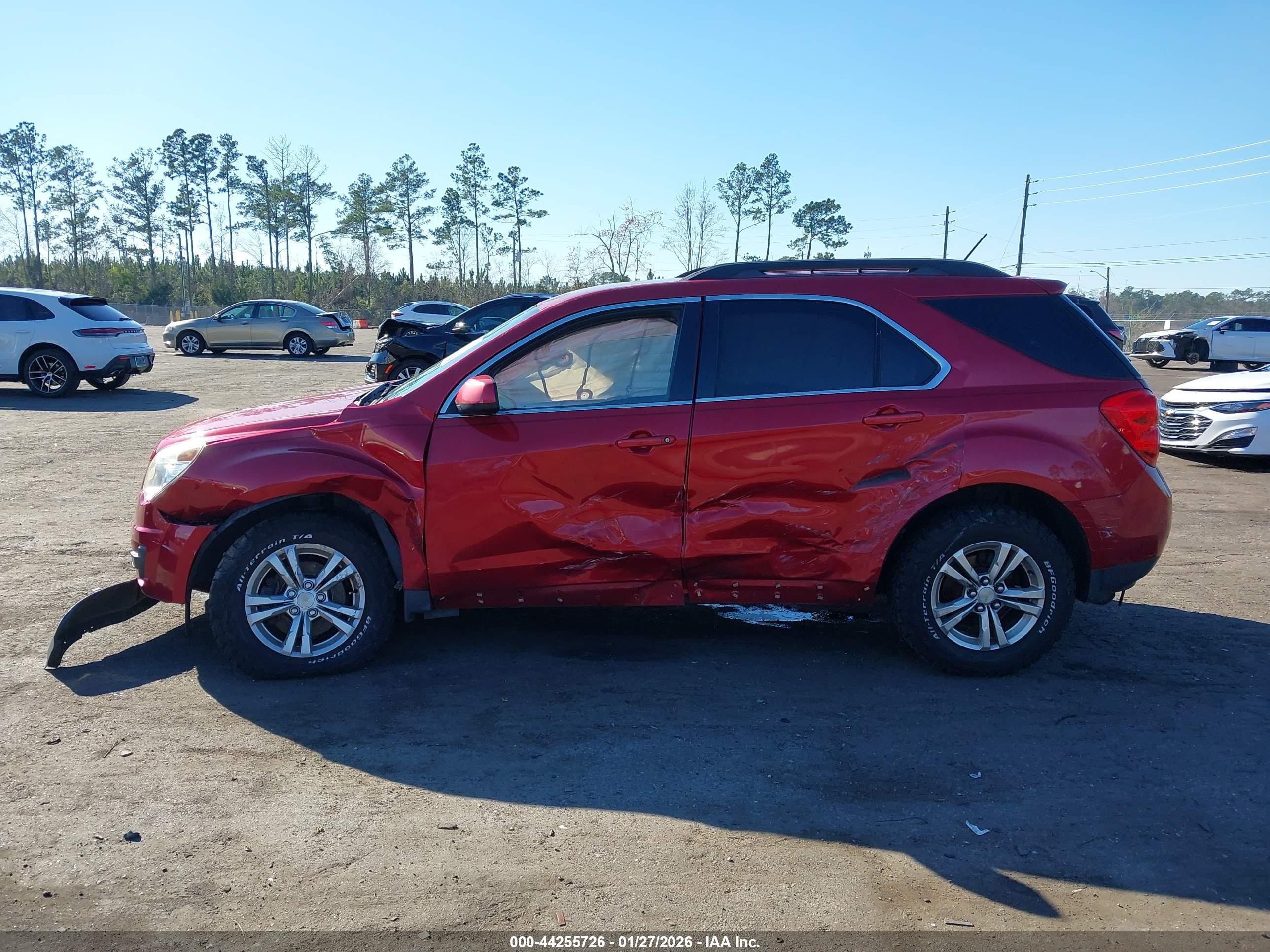 2015 Chevrolet Equinox 1lt Red vin: 2GNALBEK8F6281313