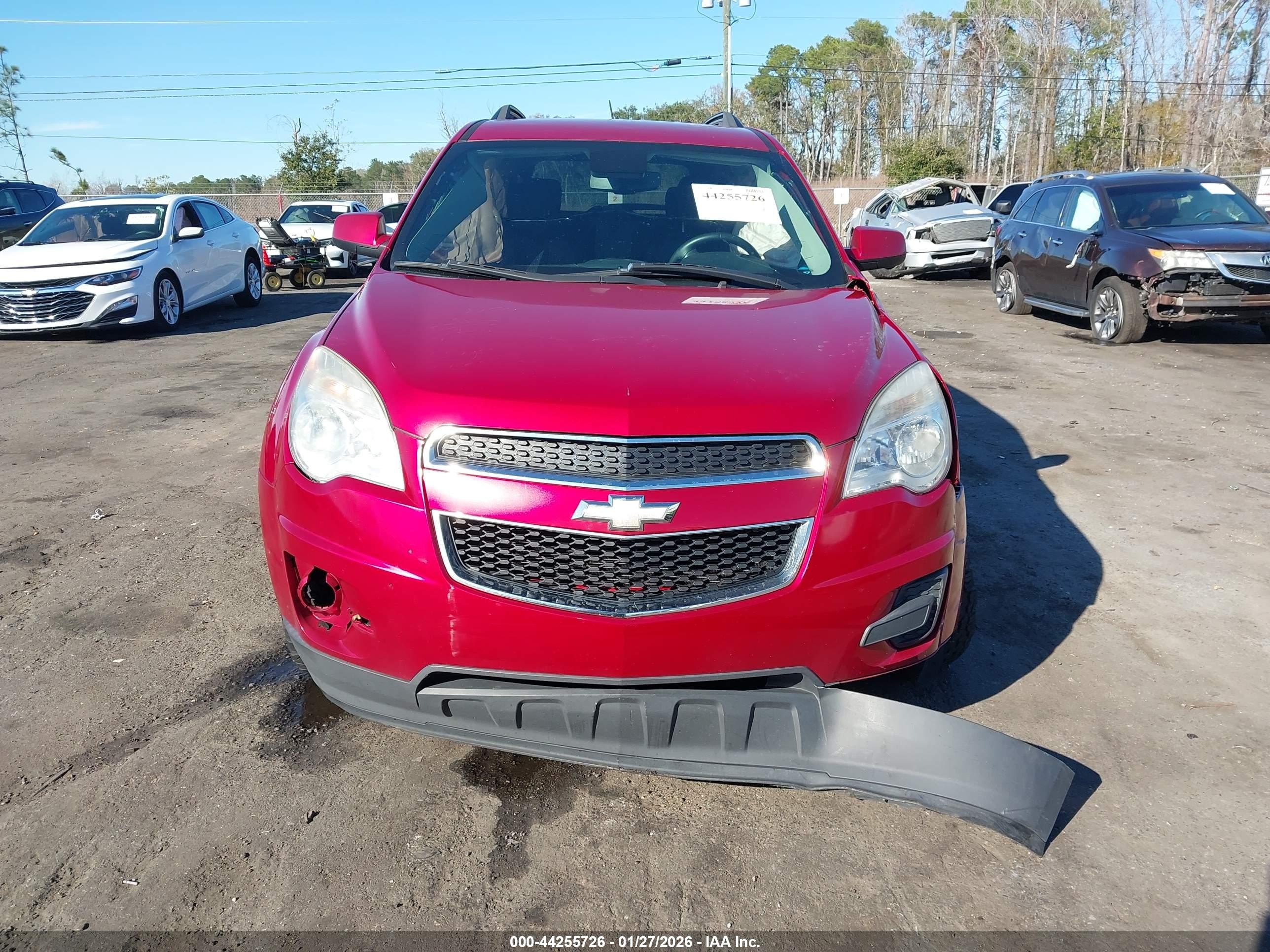 2015 Chevrolet Equinox 1lt Red vin: 2GNALBEK8F6281313