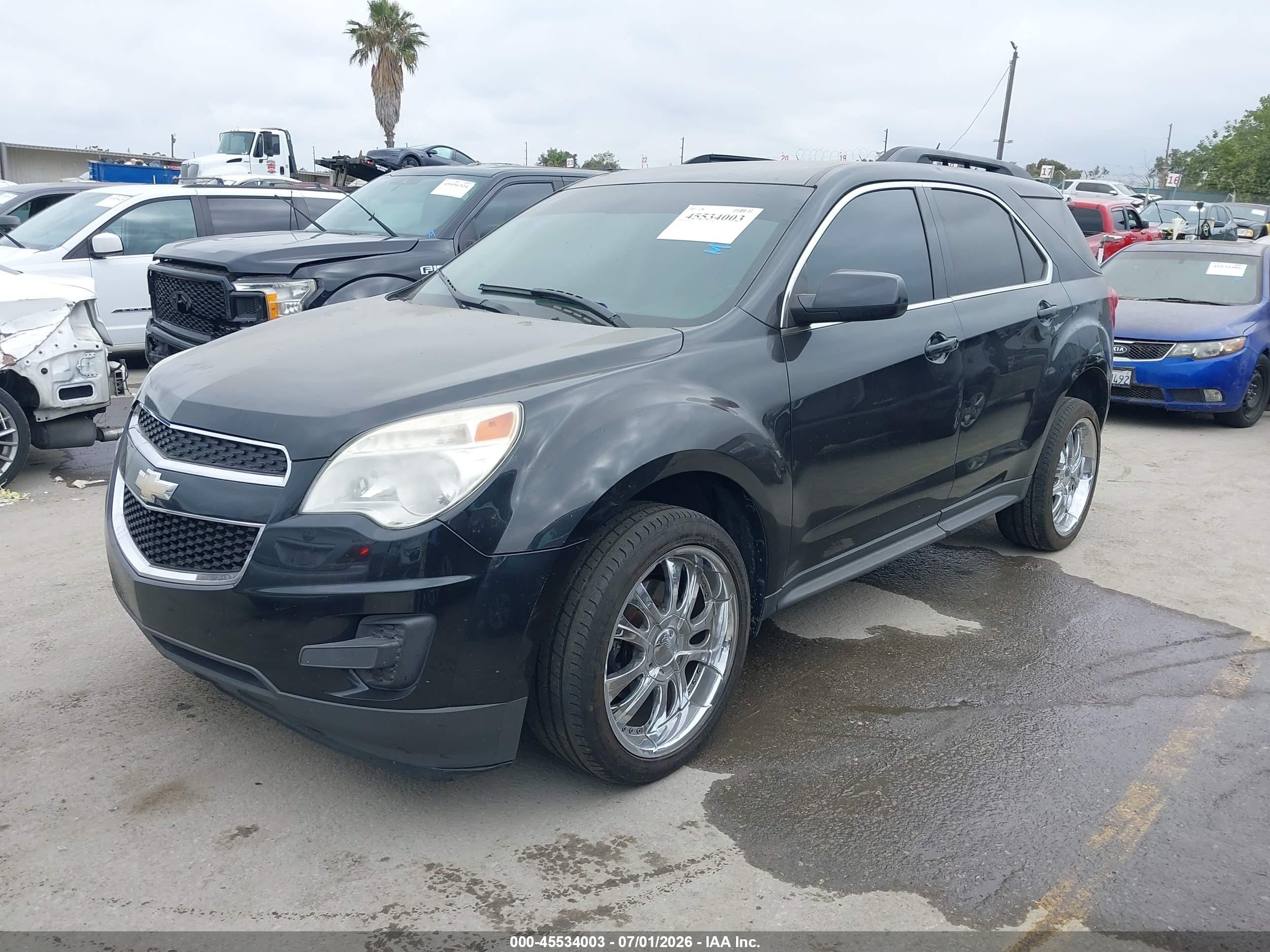 2015 Chevrolet Equinox Lt Black vin: 2GNALBEK8F6293638