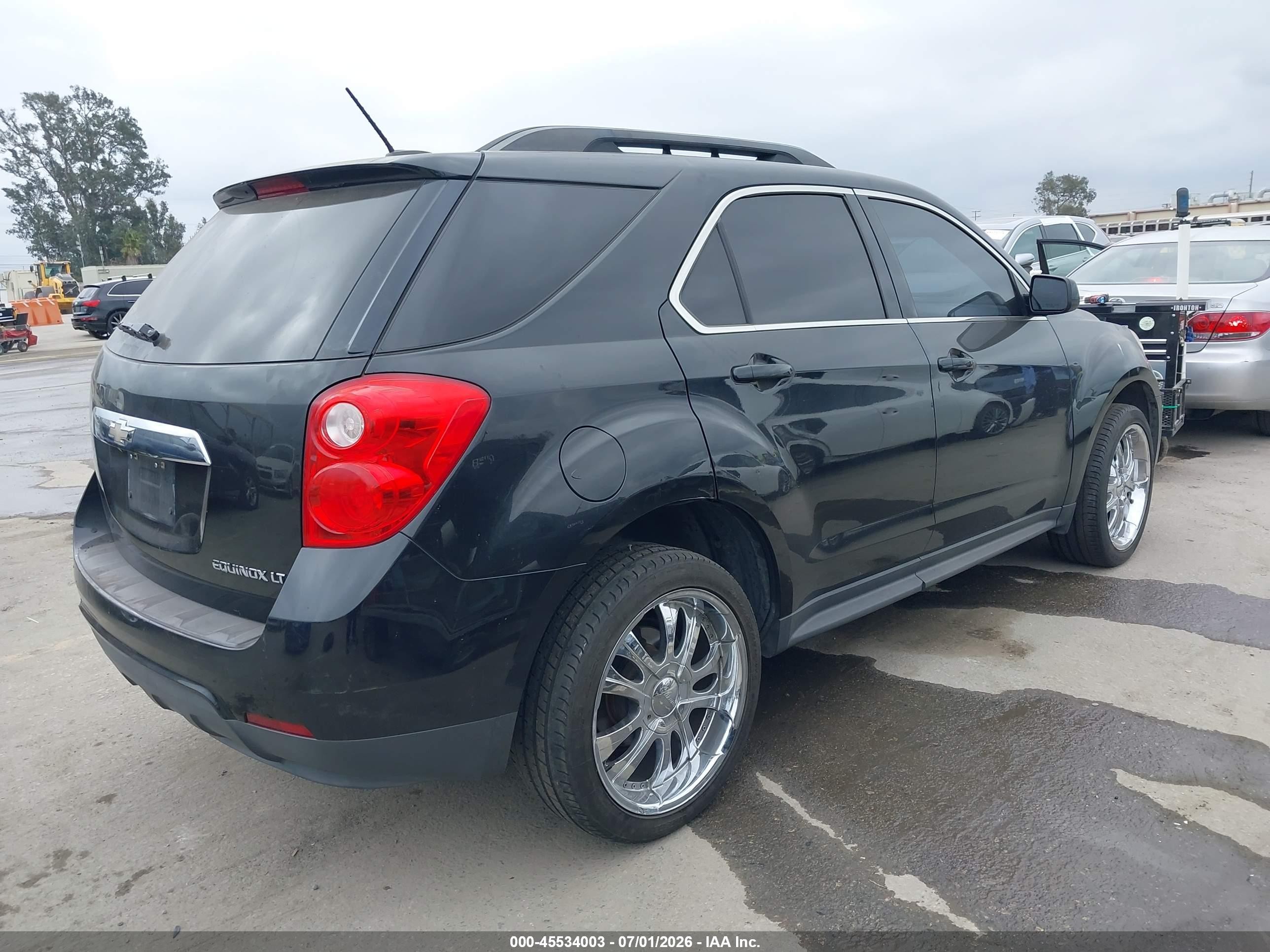 2015 Chevrolet Equinox Lt Black vin: 2GNALBEK8F6293638