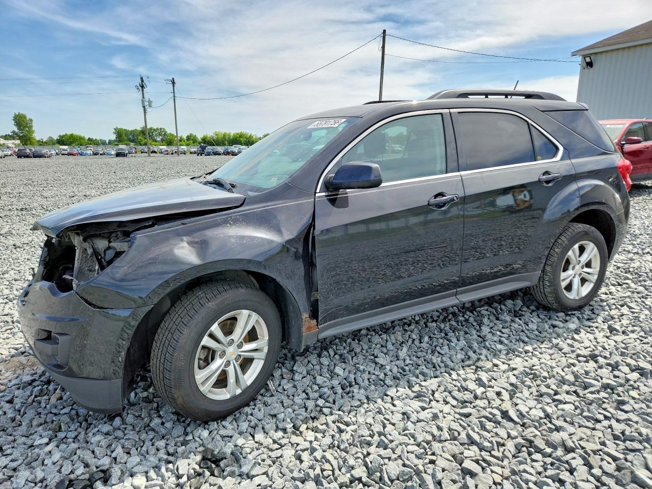 2015 Chevrolet Equinox Lt Black vin: 2GNALBEK8F6324984