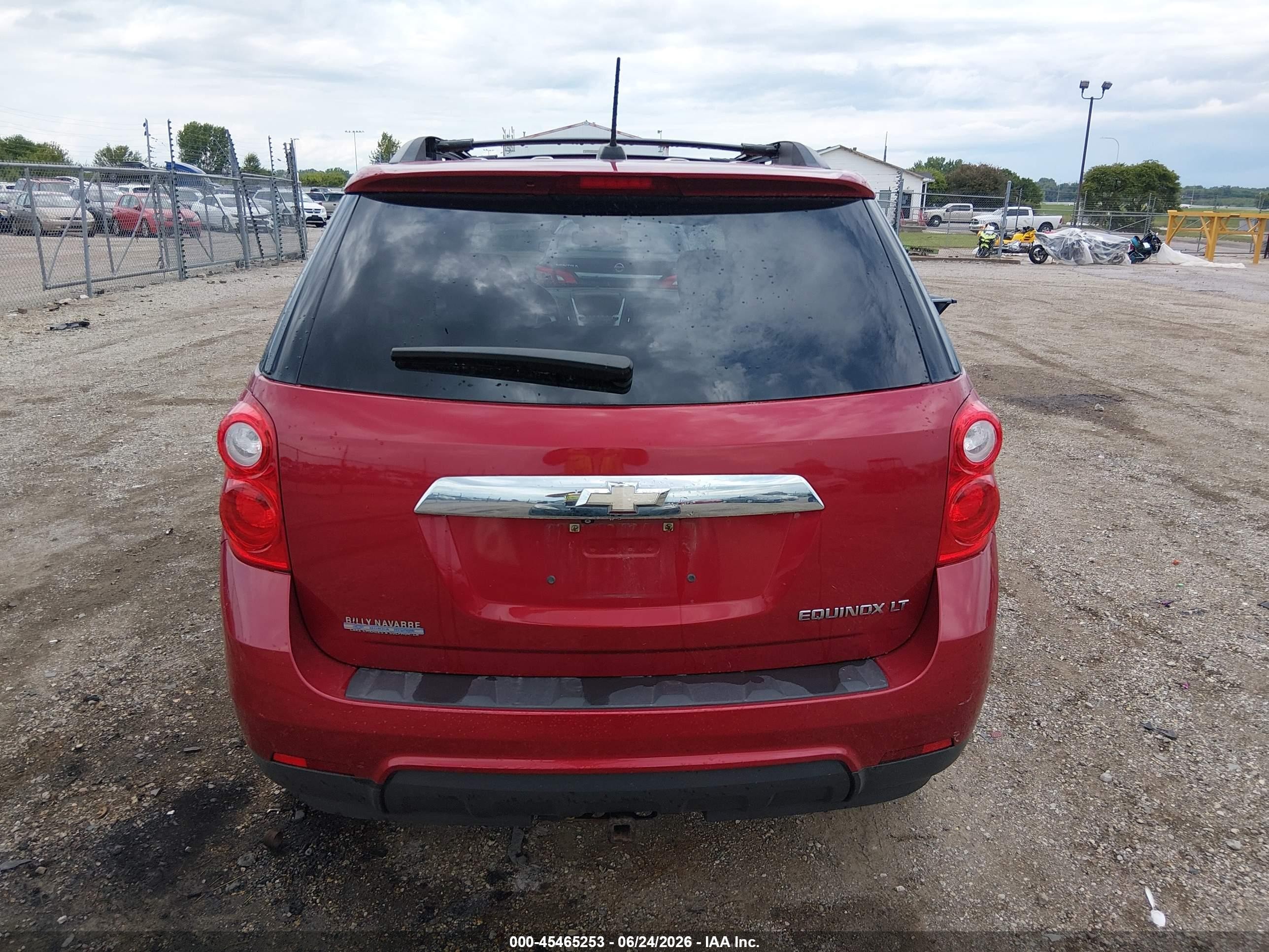 2015 Chevrolet Equinox Lt Red vin: 2GNALBEK8F6414703