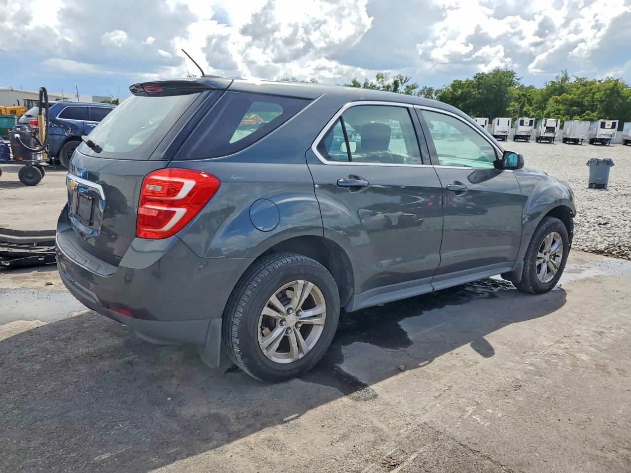 2017 Chevrolet Equinox Ls Gray vin: 2GNALBEK8H1593471