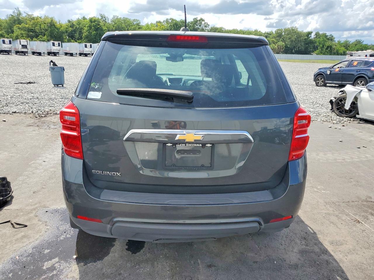 2017 Chevrolet Equinox Ls Gray vin: 2GNALBEK8H1593471