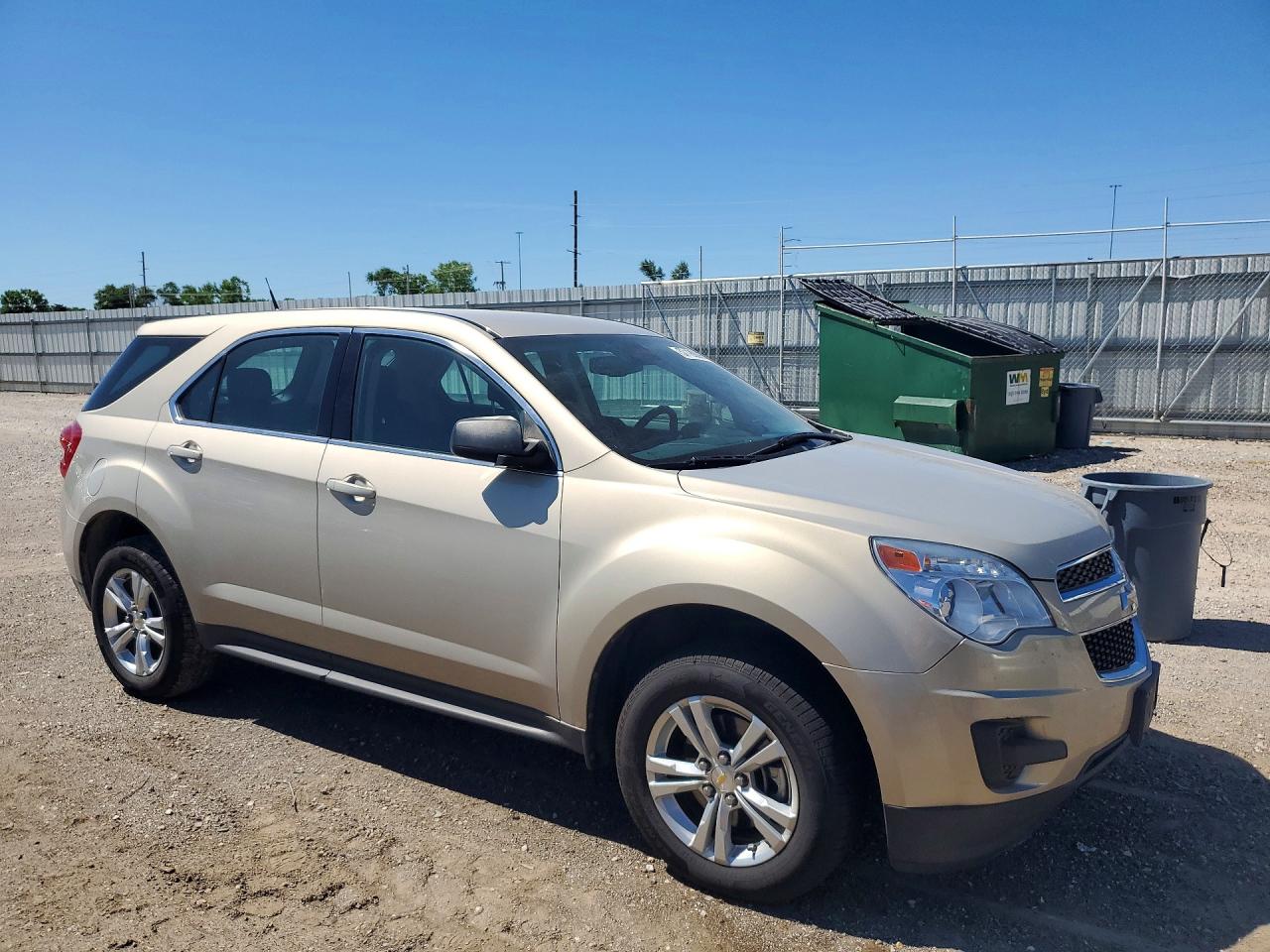 2012 Chevrolet Equinox Ls Gold vin: 2GNALBEK9C1217919