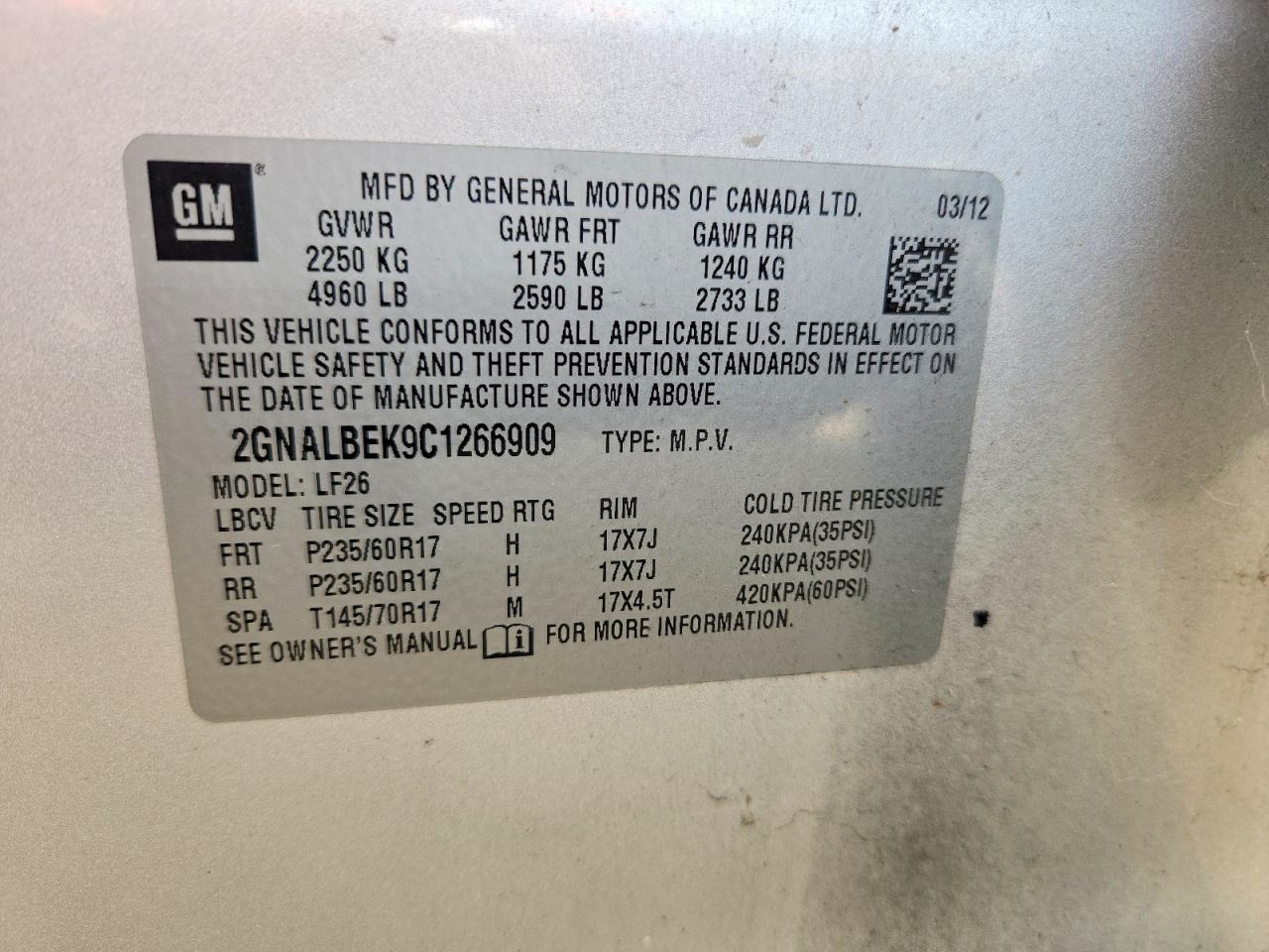 2012 Chevrolet Equinox Ls Silver vin: 2GNALBEK9C1266909