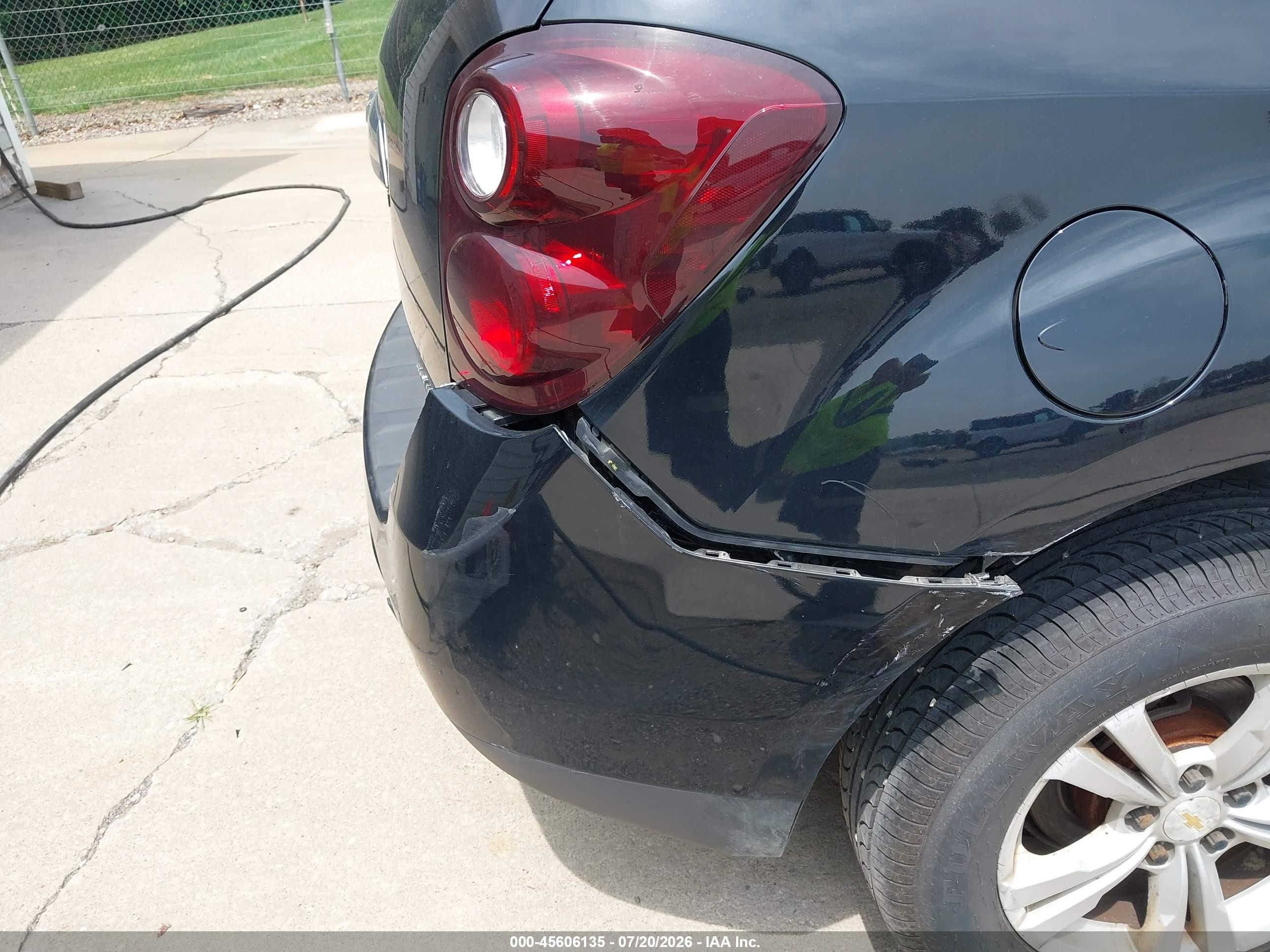 2012 Chevrolet Equinox Ls Black vin: 2GNALBEK9C6336993