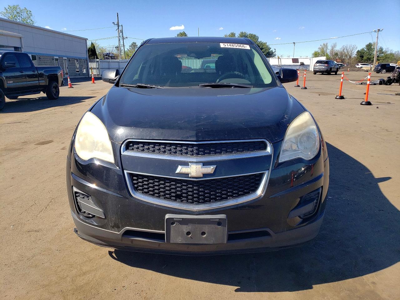 2012 Chevrolet Equinox Ls Black vin: 2GNALBEK9C6337660