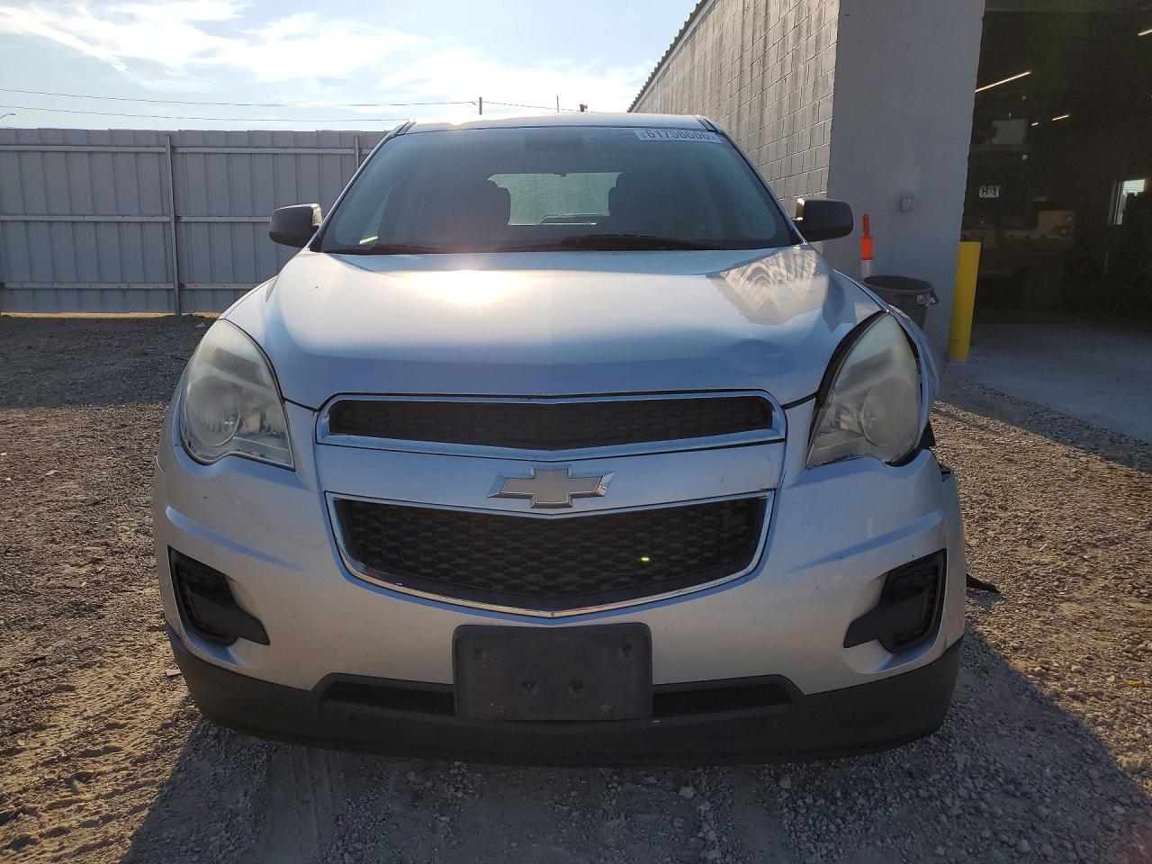 2012 Chevrolet Equinox Ls Silver vin: 2GNALBEK9C6349114
